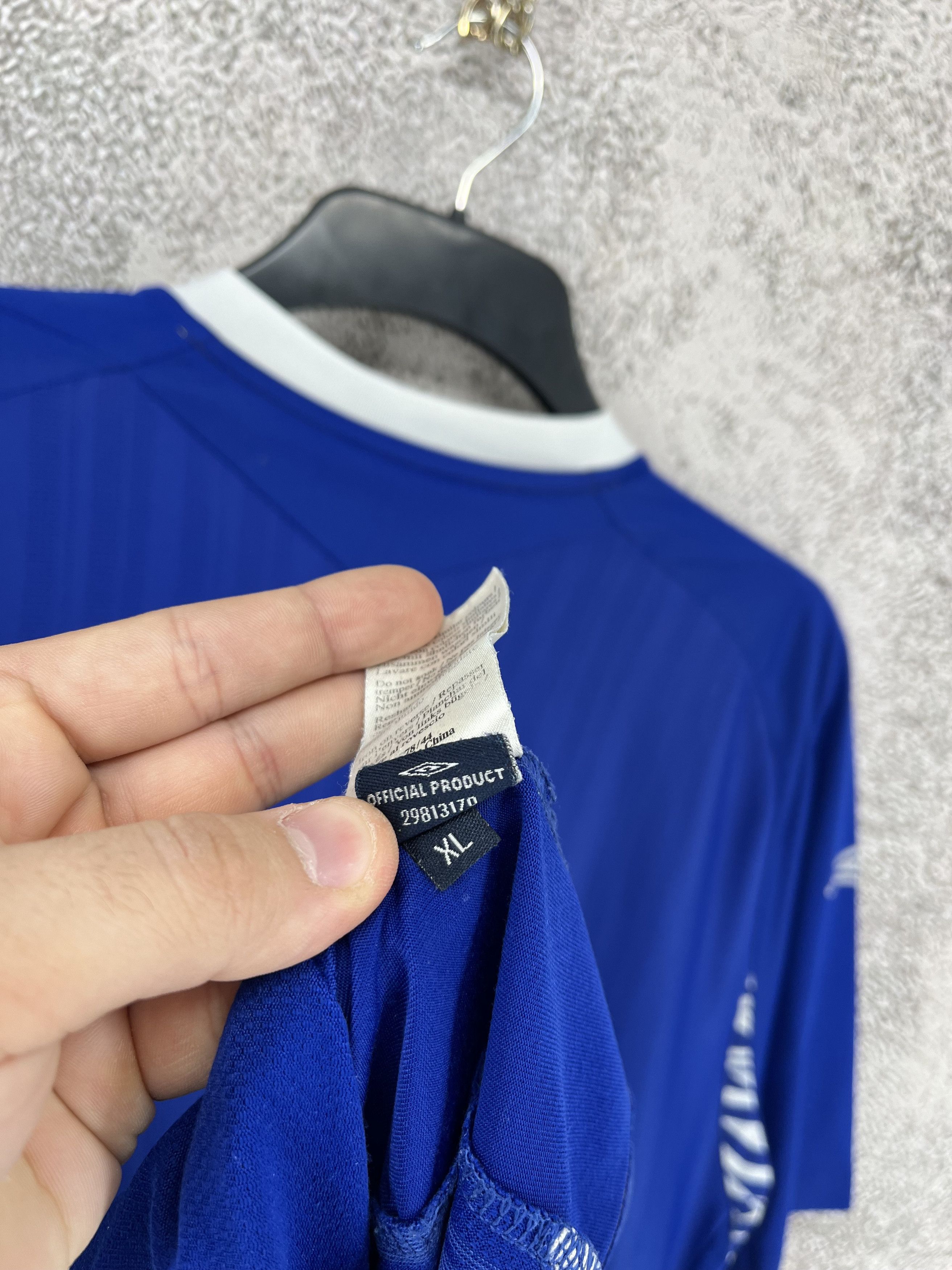 Umbro EVERTON ENGLAND 2007/2008 HOME FOOTBALL SHIRT JERSEY UMBRO Size US XL / EU 56 / 4 - 12 Thumbnail