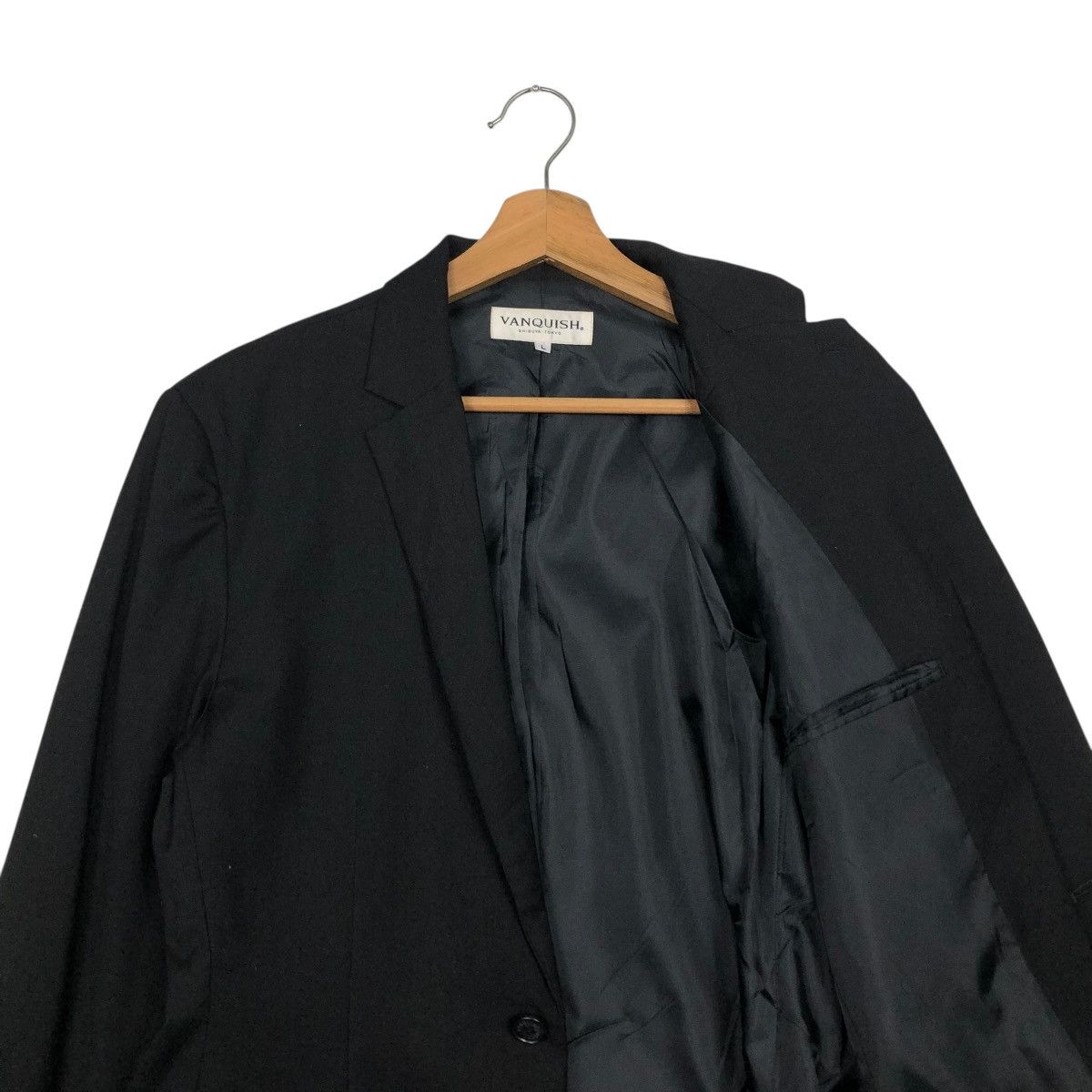 Vanquish 🔥RICH BLACK VINTAGE CHORE WORK JACKET VANQUISH Size US L / EU 52-54 / 3 - 14 Thumbnail