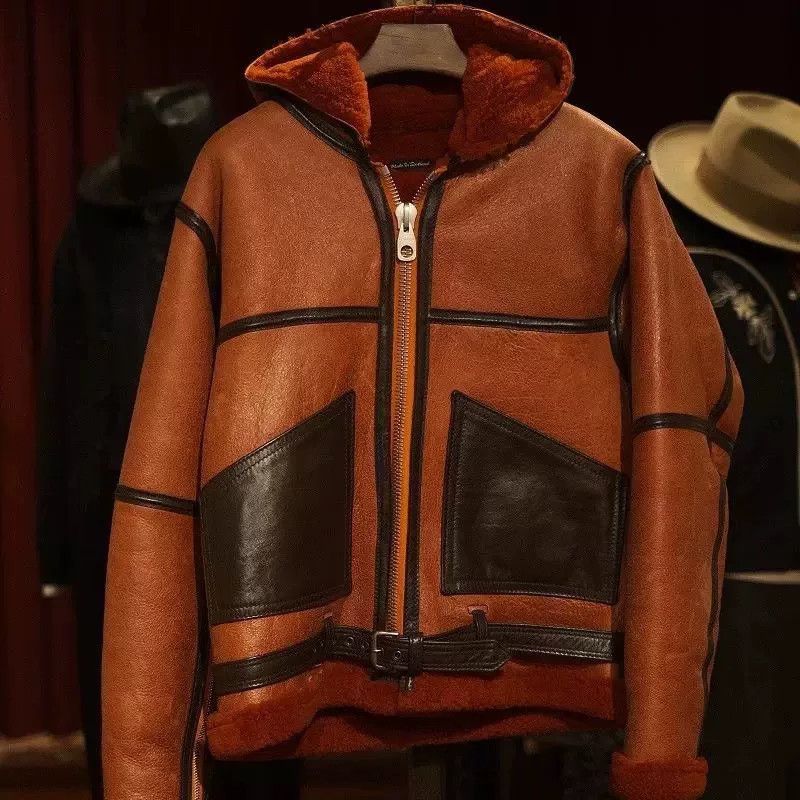 Nigel Cabourn Nigel Cabourn Brown Leather Flight Jacket Size US S / EU 44-46 / 1 - 1 Thumbnail