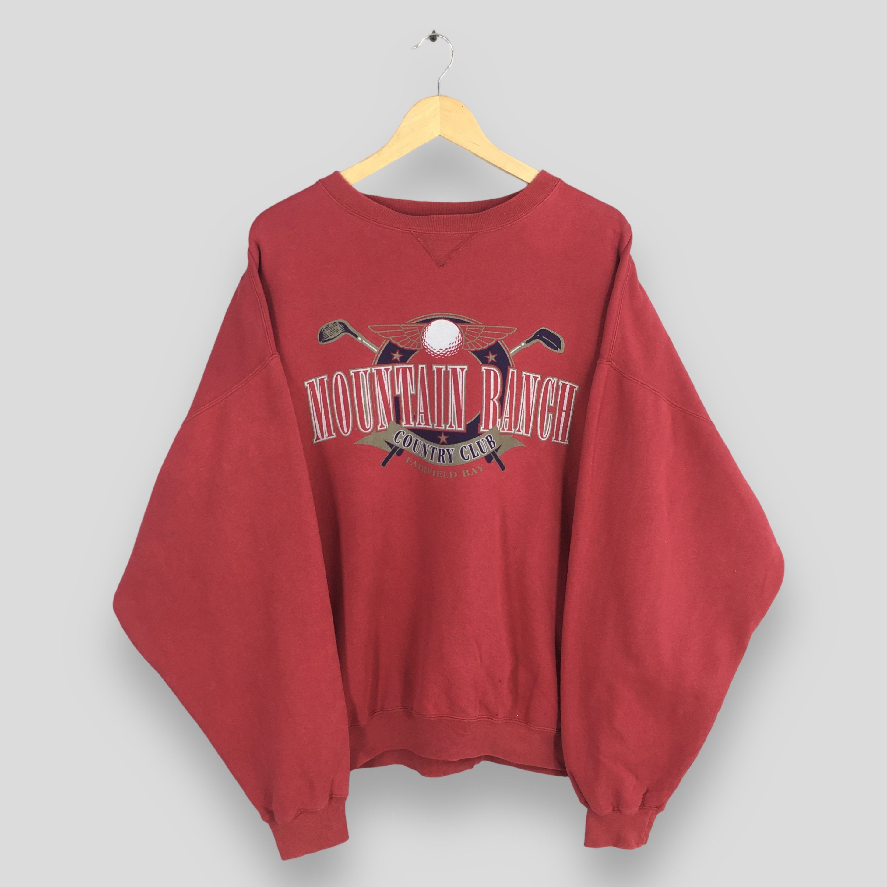 Vintage Vintage Golf Mountain Ranch Country Club Red 2XLarge Size US XXL / EU 58 / 5 - 1 Thumbnail