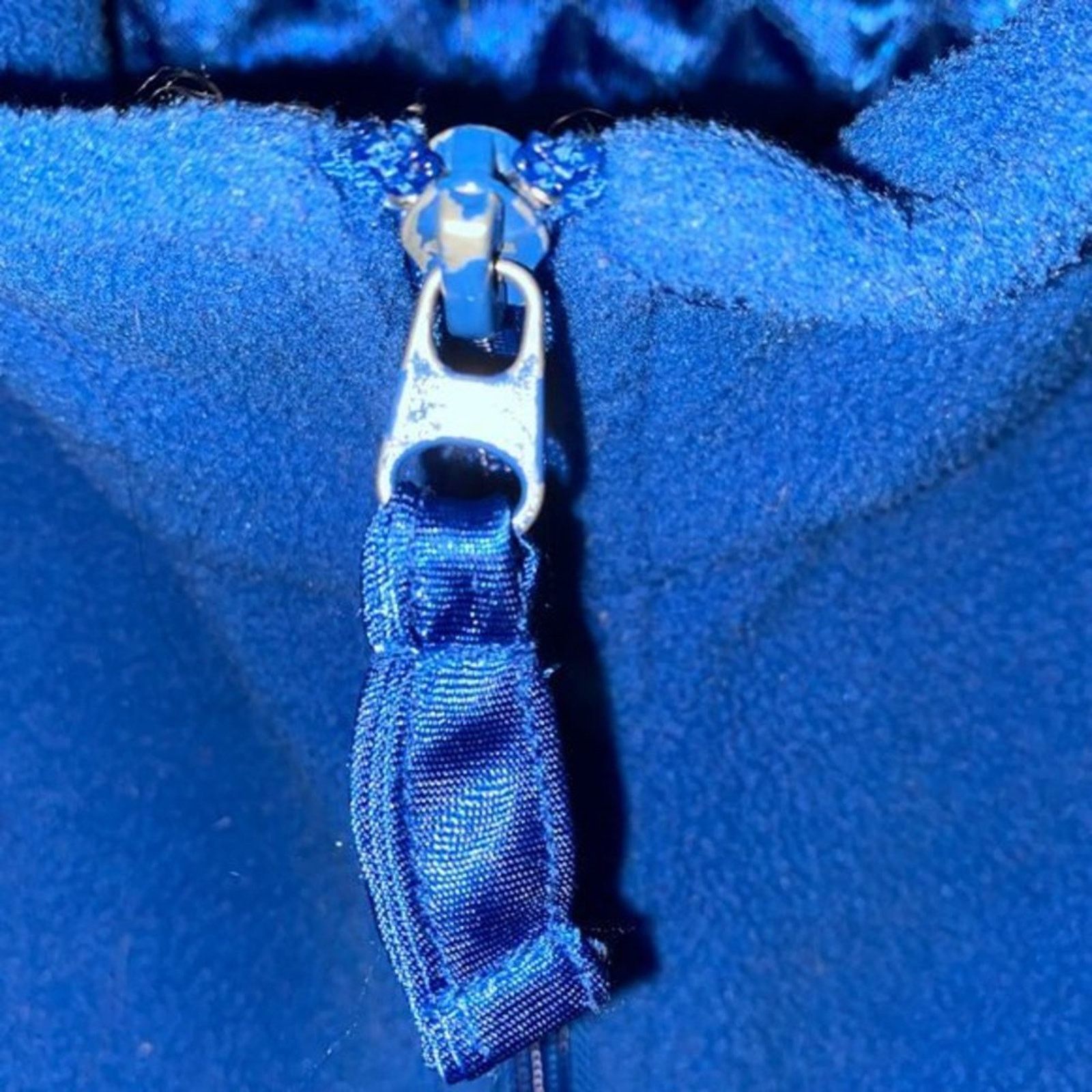 Other Mountain Lake Vintage Blue Fleece Sleeveless Full Zip Vest Size M / US 6-8 / IT 42-44 - 7 Thumbnail