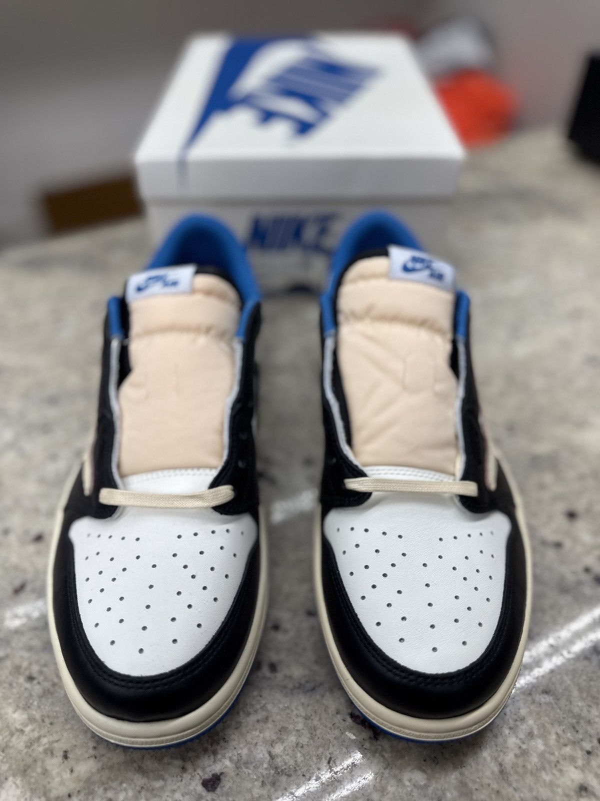 Nike × Travis Scott Travis Scott Fragment Sp Lows Size US 10.5 / EU 43-44 - 3 Thumbnail