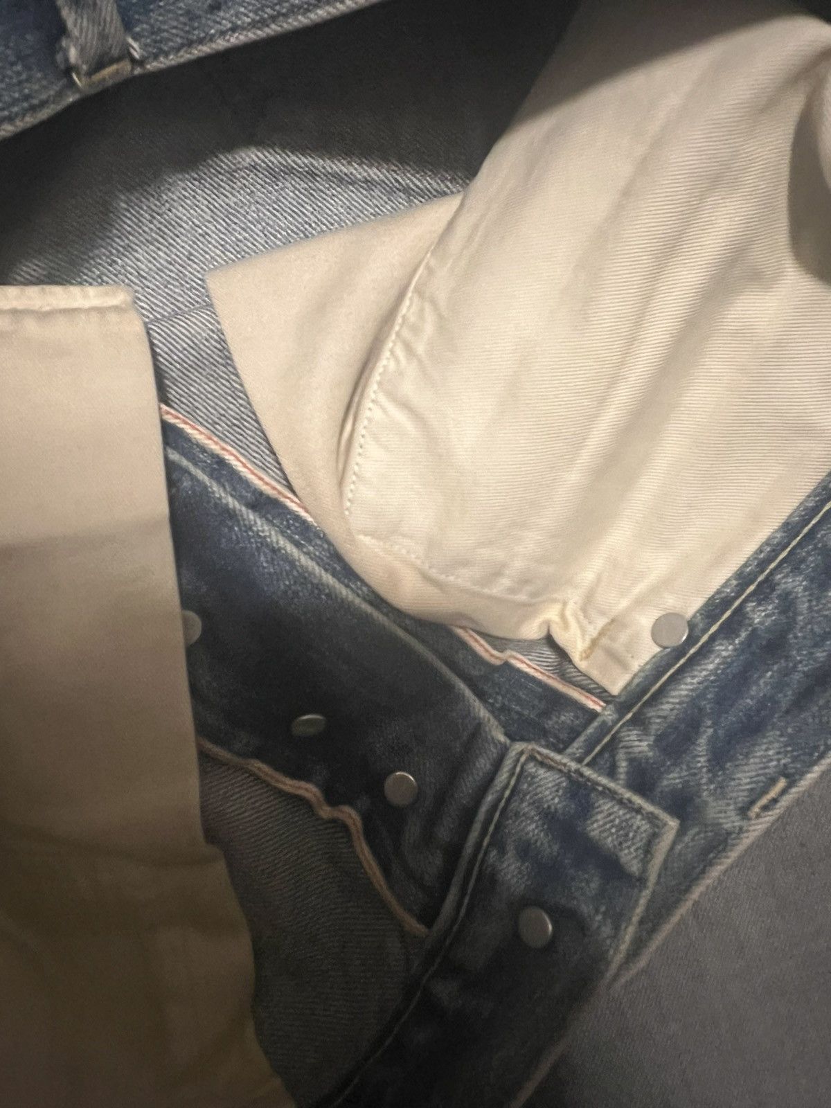 Mr P. Mr P Mr Porter jeans blue selvedge 34x32 Size US 34 / EU 50 - 4 Thumbnail