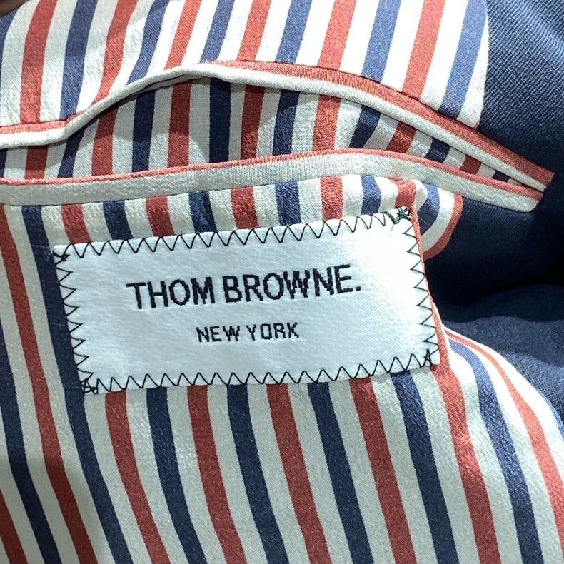 Thom Browne Thom Browne Double-breasted gold buttoned suit jacket Size 40S - 3 Thumbnail