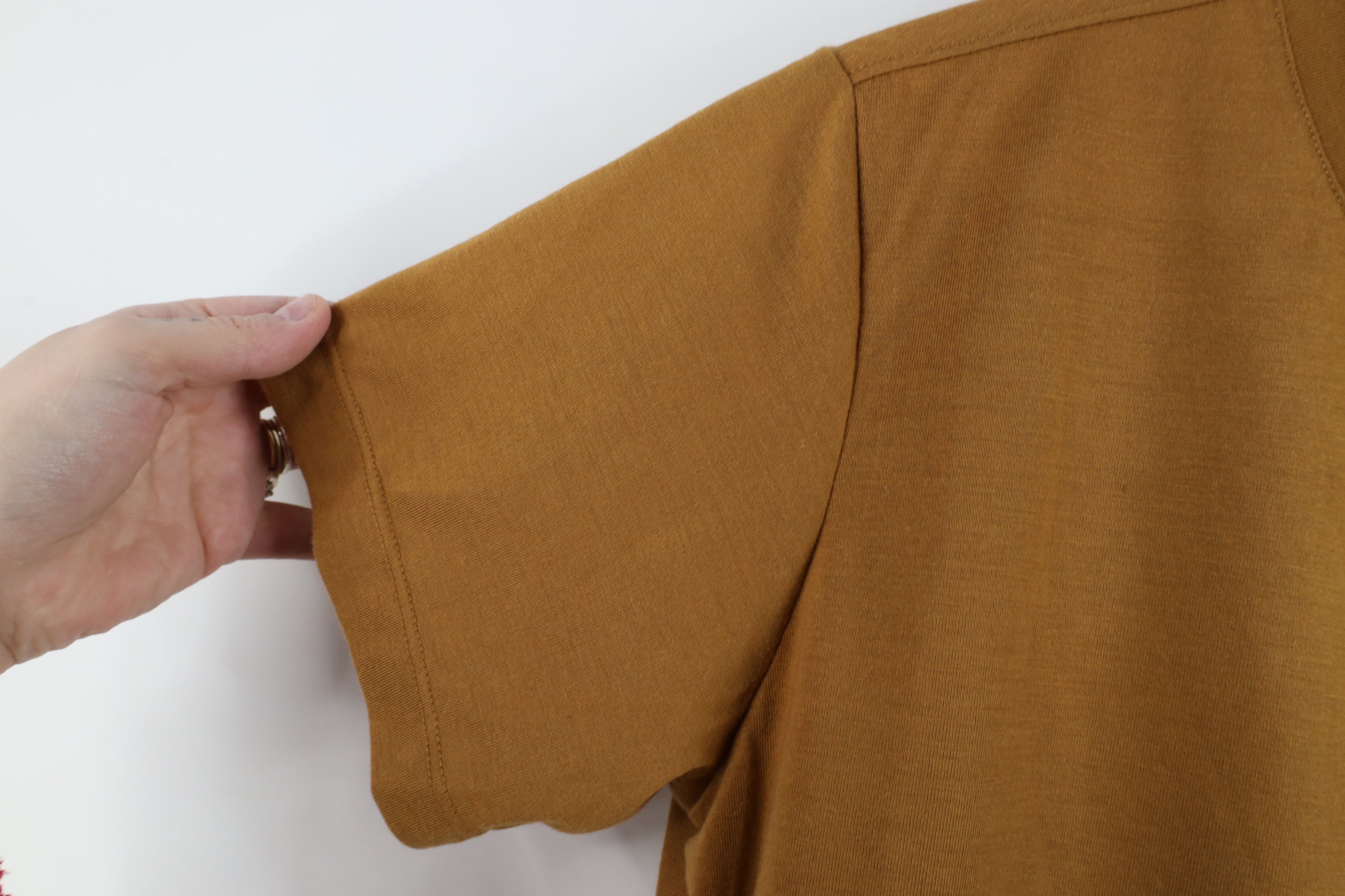 The North Face × Vintage The North Face Knit Short Sleeve T-Shirt Brown Polyester Size US M / EU 48-50 / 2 - 8 Thumbnail