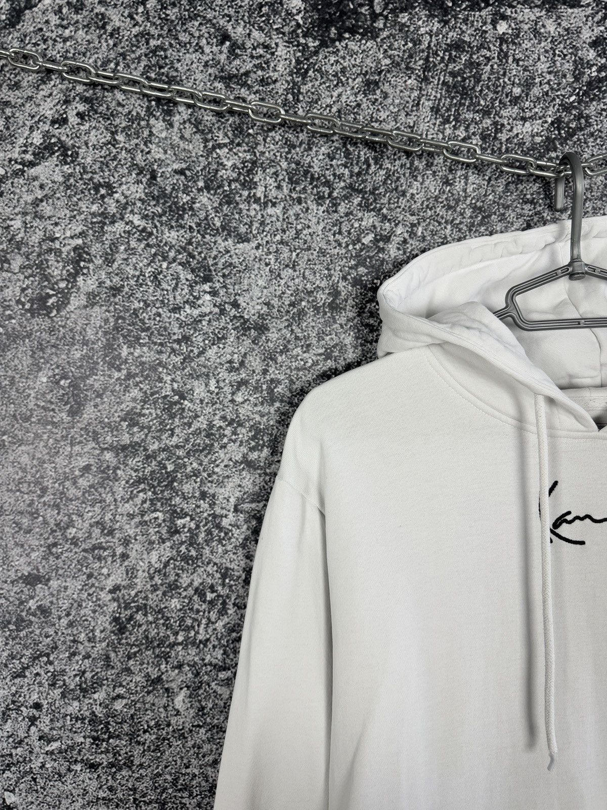 Karl Kani Men’s Karl Kani White Hoodie Streetwear Tape Logo Y2K Size M Size US M / EU 48-50 / 2 - 3 Thumbnail