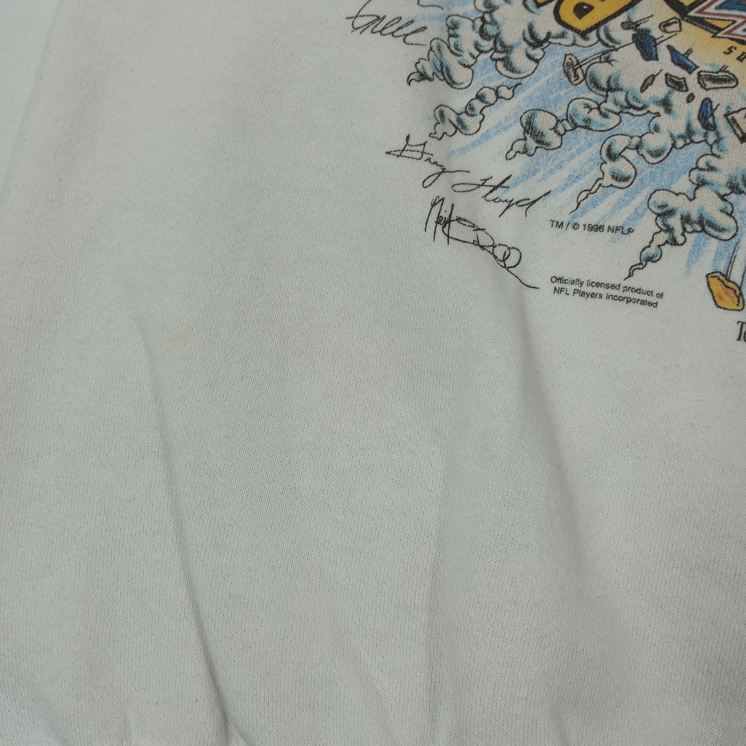 Vintage Pittsburgh Steelers Vs Dallas Cowboys NFL Sweatshirt c253n10 Size US L / EU 52-54 / 3 - 5 Thumbnail