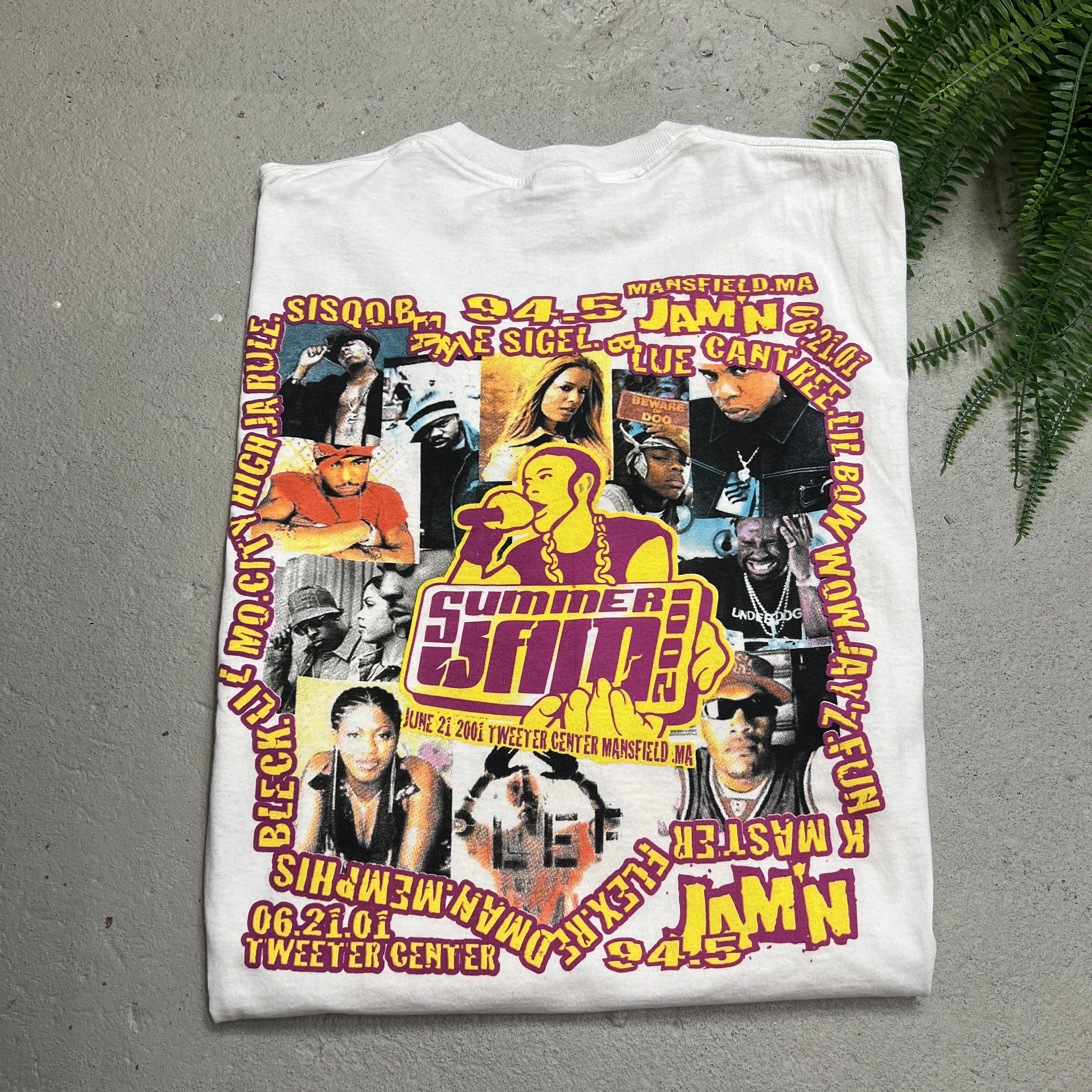Jerzees × Vintage 2001 Summer Jam Jay Z Concert Promo Tee Size US L / EU 52-54 / 3 - 1 Thumbnail