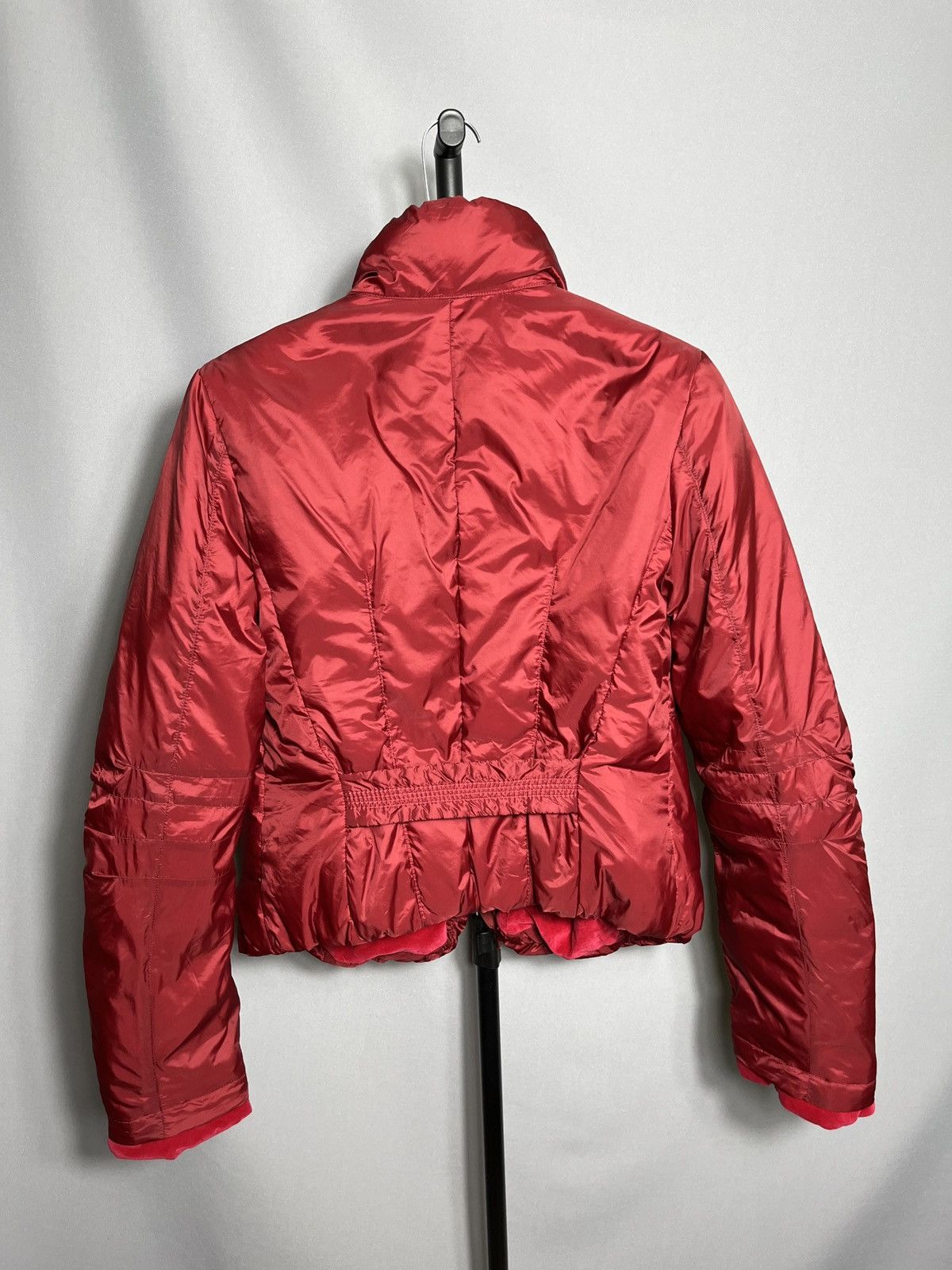 Marithe + Francois Girbaud MARITHE FRANCOIS GIRBAUD Red Puffer Down Jacket Designed Size M / US 6-8 / IT 42-44 - 6 Thumbnail