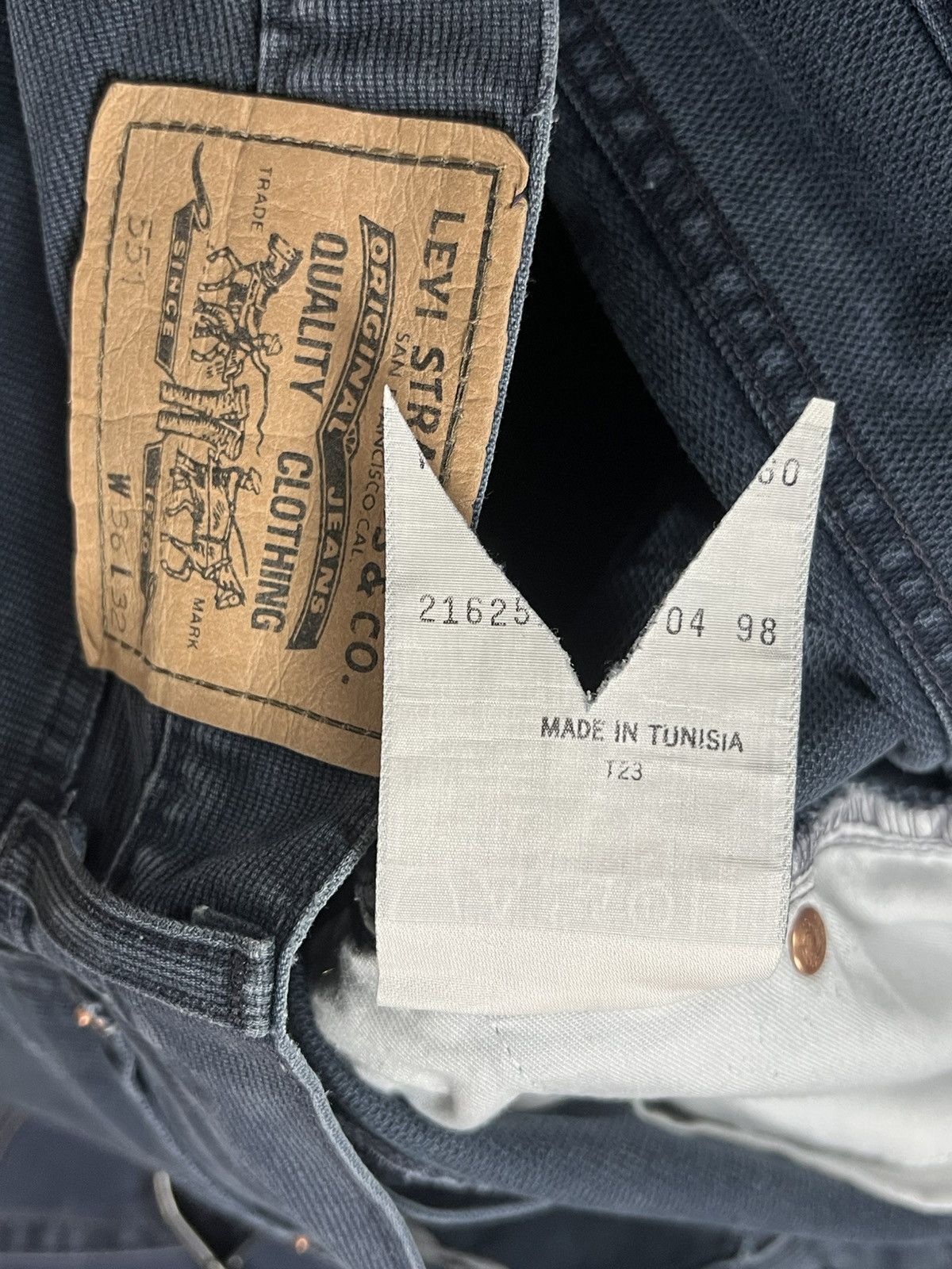 Levi's × Levi's Vintage Clothing × Vintage Vintage Levi’s 551 LVC men’s jeans Size US 36 / EU 52 - 8 Thumbnail
