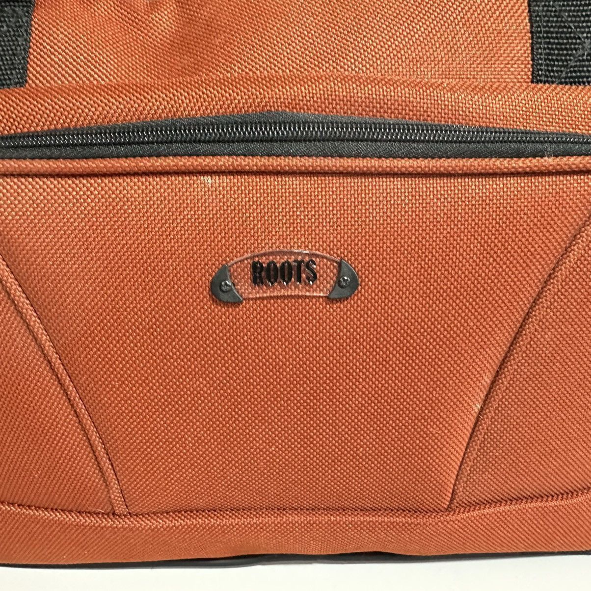 Roots Vintage Roots Orange Canvas Laptop Weekender Shoulder Strap Size ONE SIZE - 9 Thumbnail