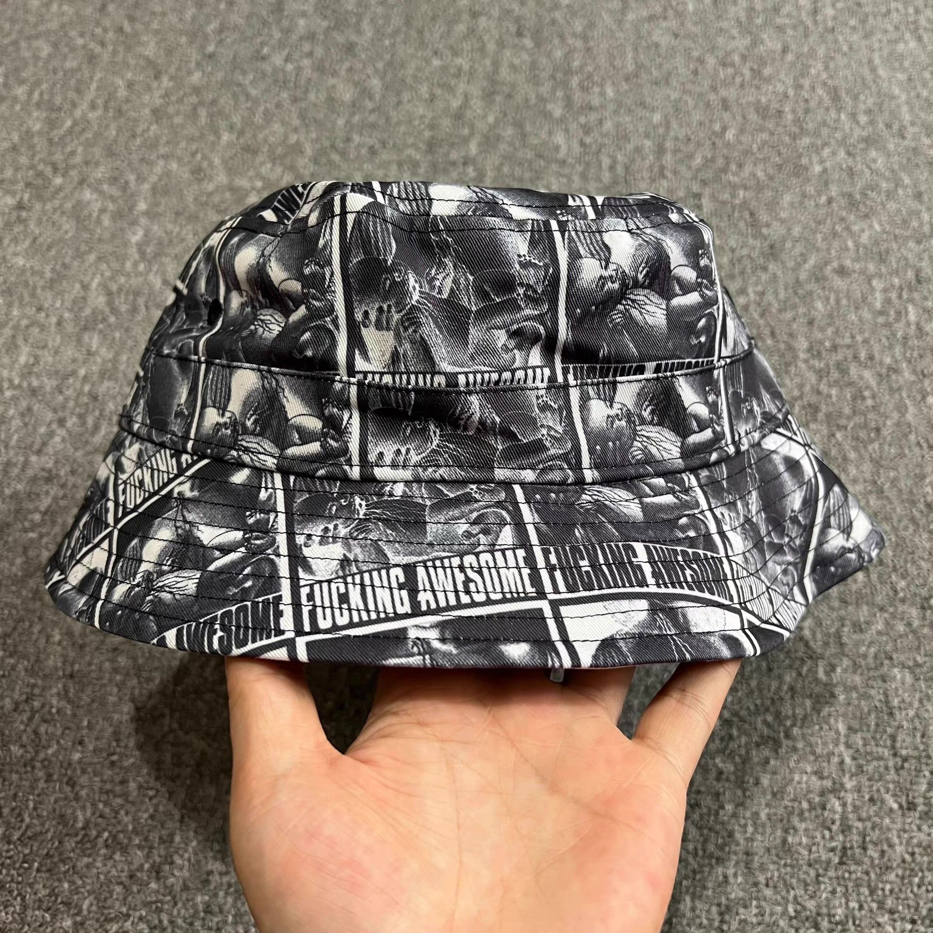 Fucking Awesome Fucking Awesome Blood Baby Bucket Hat Q7 Size ONE SIZE - 1 Thumbnail