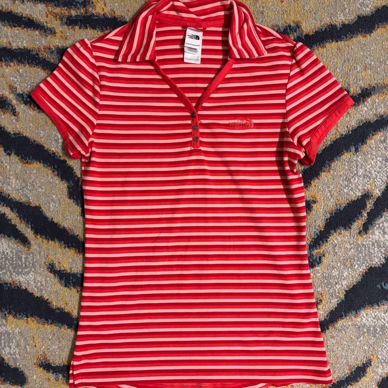 The North Face Vintage North Face Striped Polo Size US XS / EU 42 / 0 - 1 Thumbnail