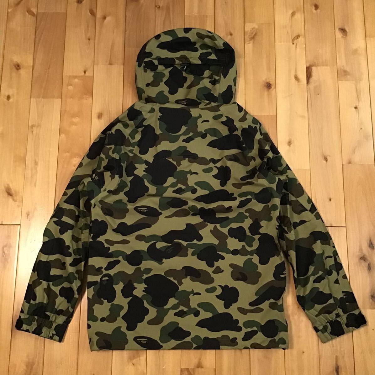 BAPE GORE TEX 1st camo green snowboard jacket a bathing ape