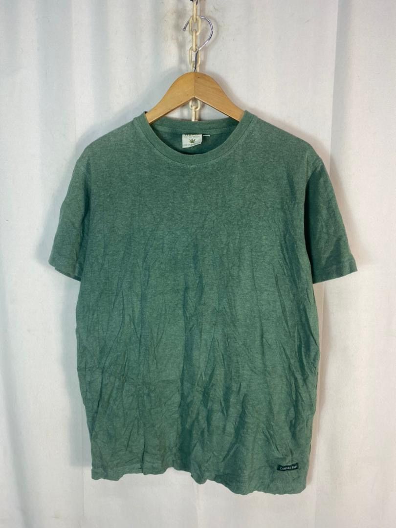 Japanese Brand Cannabis hemp plain tshirt by ahope hemp Size US M / EU 48-50 / 2 - 1 Thumbnail