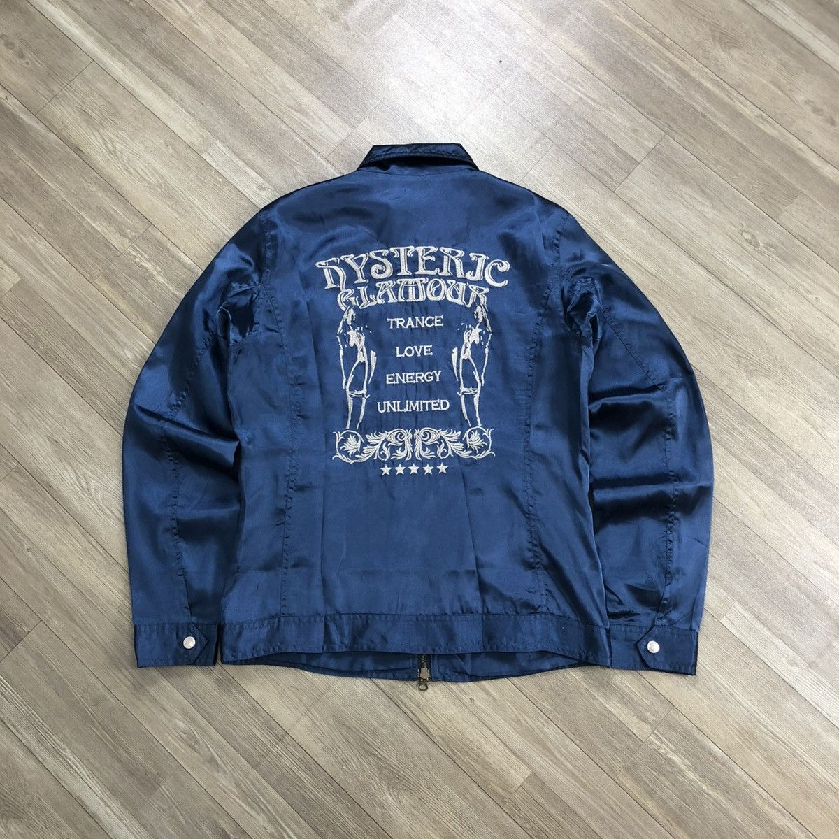 Hysteric Glamour × Japanese Brand Hysteric Glamour “Trance Love Energy Unlimited” Silk Jacket Size US M / EU 48-50 / 2 - 1 Thumbnail