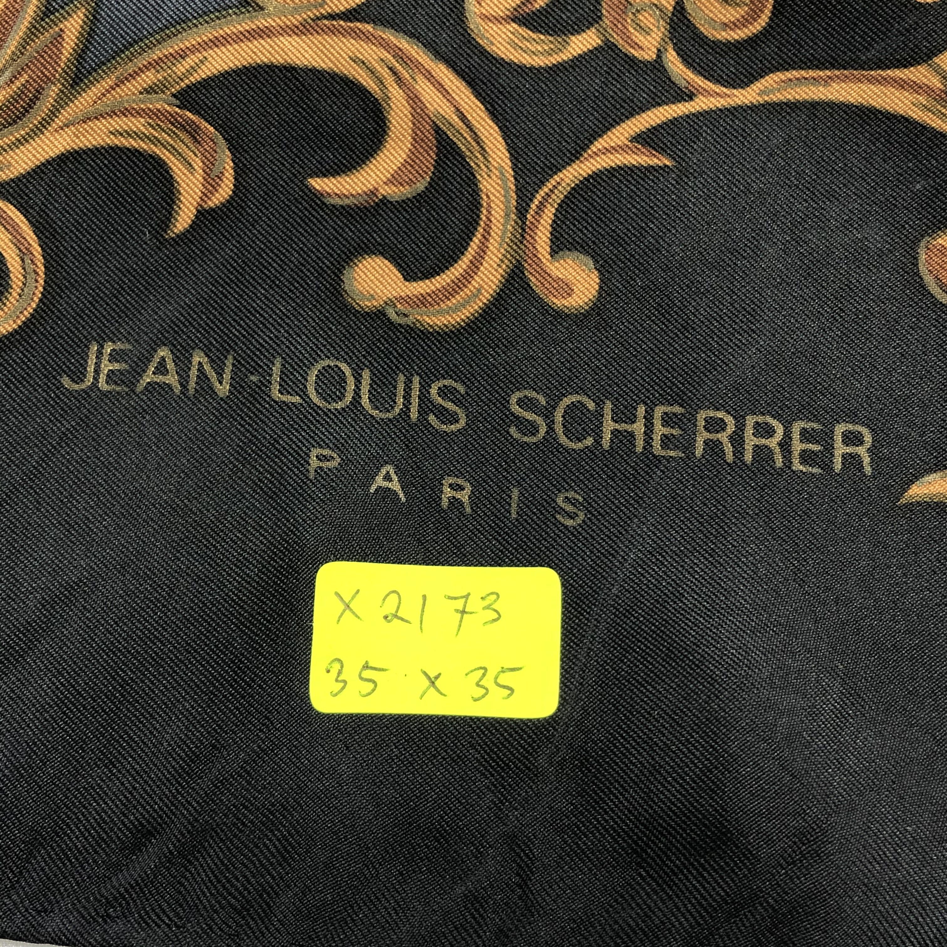 Jean-Louis Scherrer Vintage Jean Louis Scherrer Silk Scarf Size ONE SIZE - 5 Thumbnail