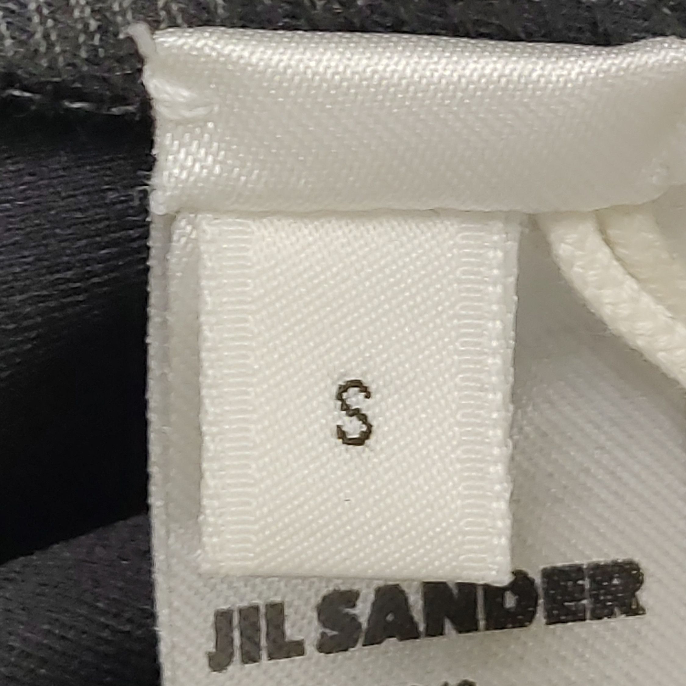 Jil Sander JIL SANDER JIL SANDER Solid color letter logo round neck t Size S / US 4 / IT 40 - 6 Thumbnail