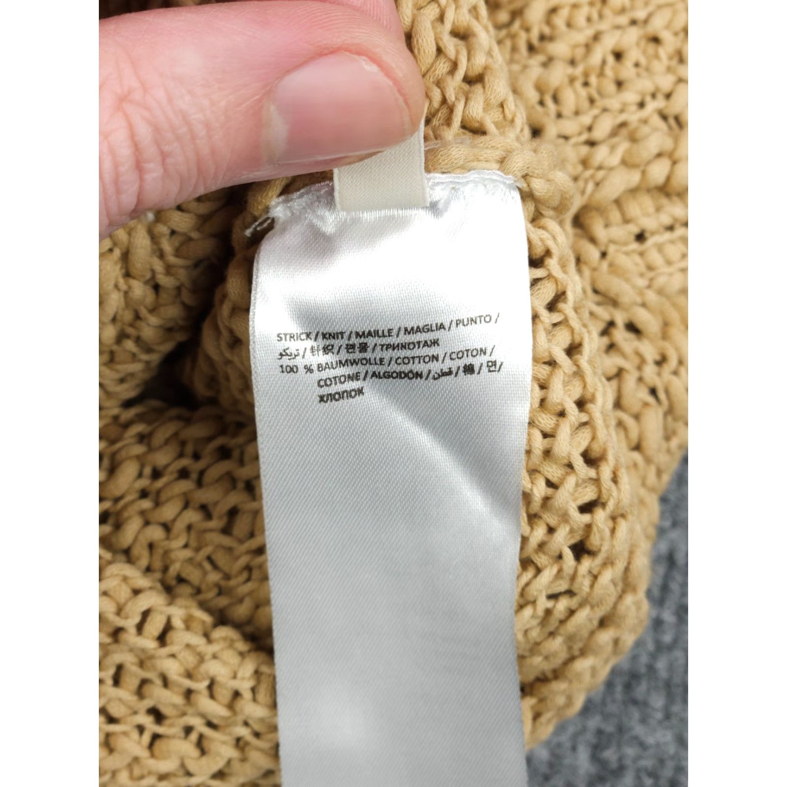DOROTHEE SCHUMACHER Dorothee Schumacher Sweater Cardigan Women's 1 (US 2) Beige Buttons Knit Woven Cardigan Men/Women? Size XS / US 0-2 / IT 36-38 - 6 Thumbnail