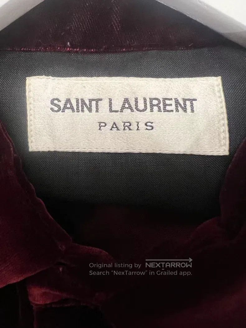 Saint Laurent Paris Saint Laurent Paris Court Style Gold Thread Embroidered Re Size US M / EU 48-50 / 2 - 7 Thumbnail