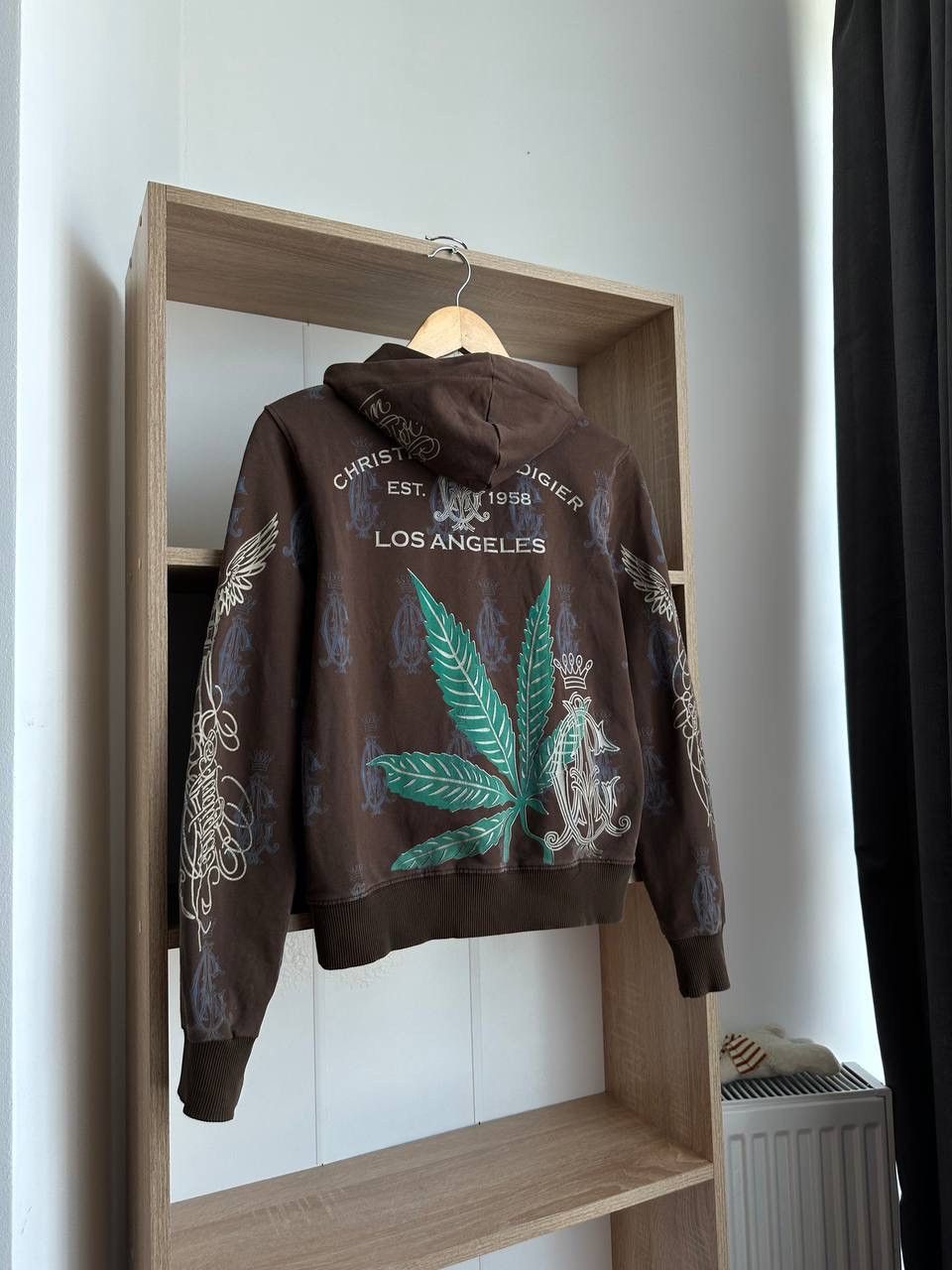 Christian Audigier × Ed Hardy × Vintage Vintage Ed Hardy Christian Audigier Hoodie Size S / US 4 / IT 40 - 15 Thumbnail