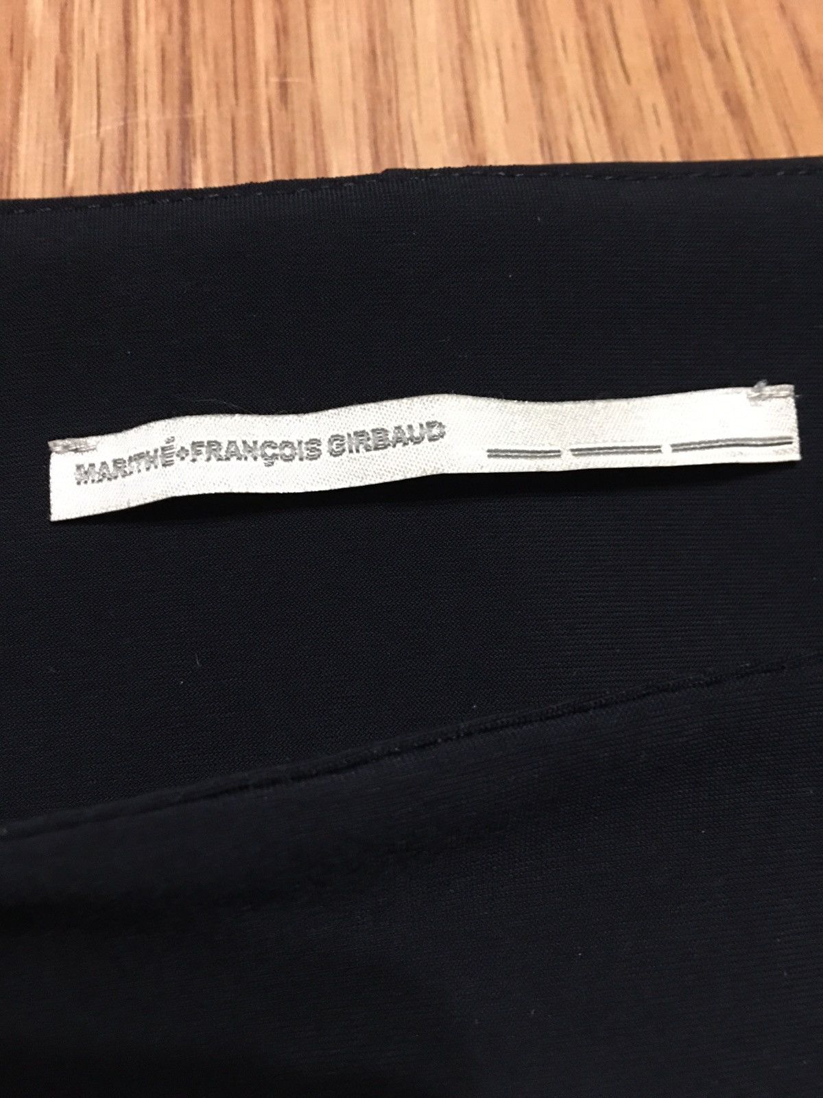 Marithe + Francois Girbaud Marithe Francois Girbaud Black Sign Design Dress IT42 US5 Size M / US 6-8 / IT 42-44 - 9 Thumbnail