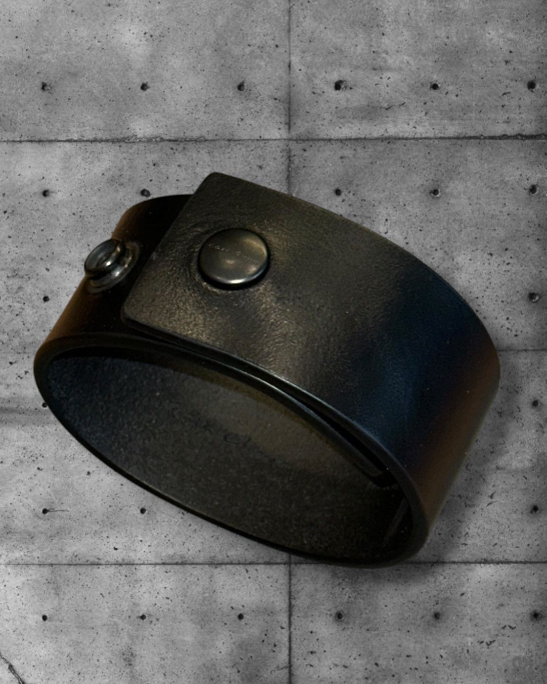 Rick Owens Rick Owens Black Hollywood Anthem Cuff Bracelet Size ONE SIZE - 3 Thumbnail