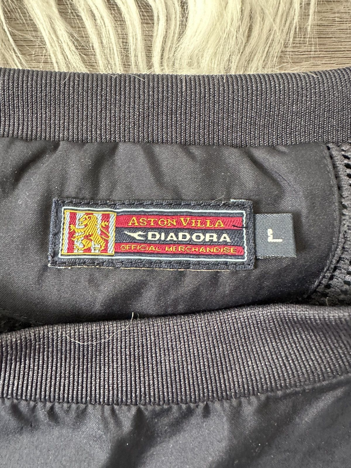 Diadora Diadora Vintage Aston Villa 2000-2002 Navy Blue sweatshirt Size US L / EU 52-54 / 3 - 5 Thumbnail