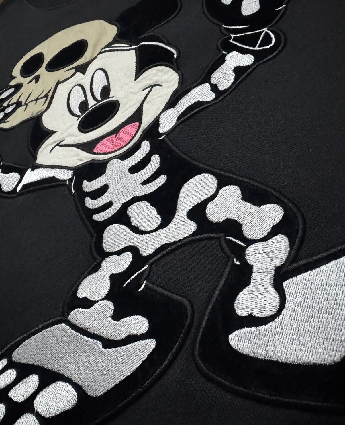 Bill Wall Leather Bill Wall Leather x Disney Embroidery Logo Mickey Skeleton Size US XL / EU 56 / 4 - 5 Thumbnail