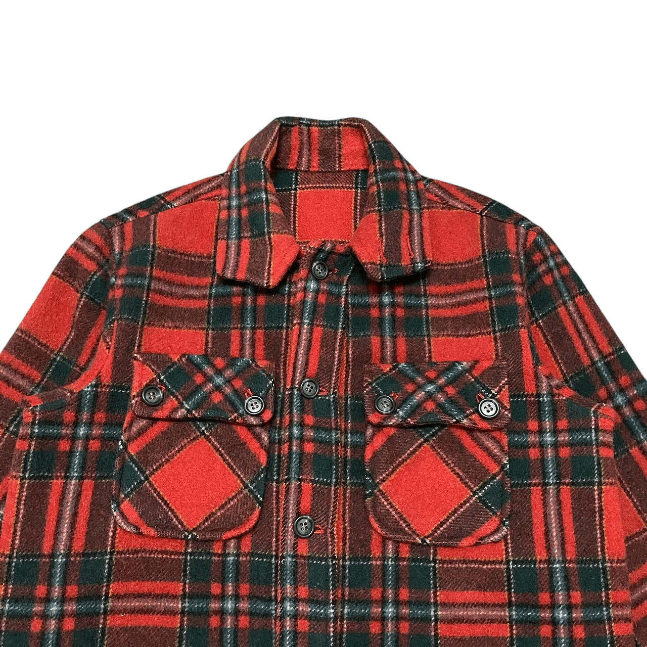 Wrangler Vintage Townbreaker Wrangler Wool Checked Jacket Size US M / EU 48-50 / 2 - 2 Thumbnail