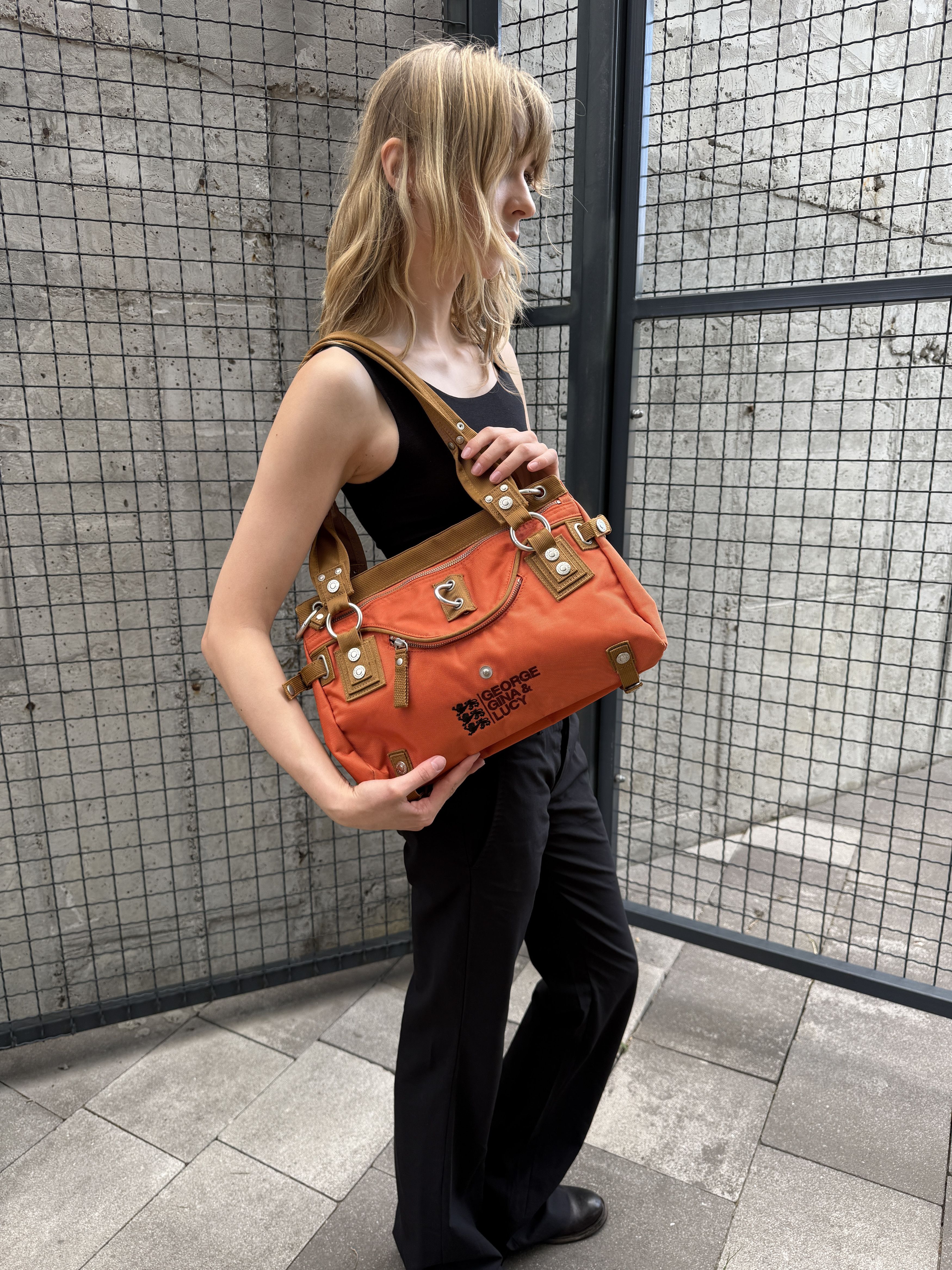 Vintage Y2K George Gina & Lucy Doubledate Shoulder Bag