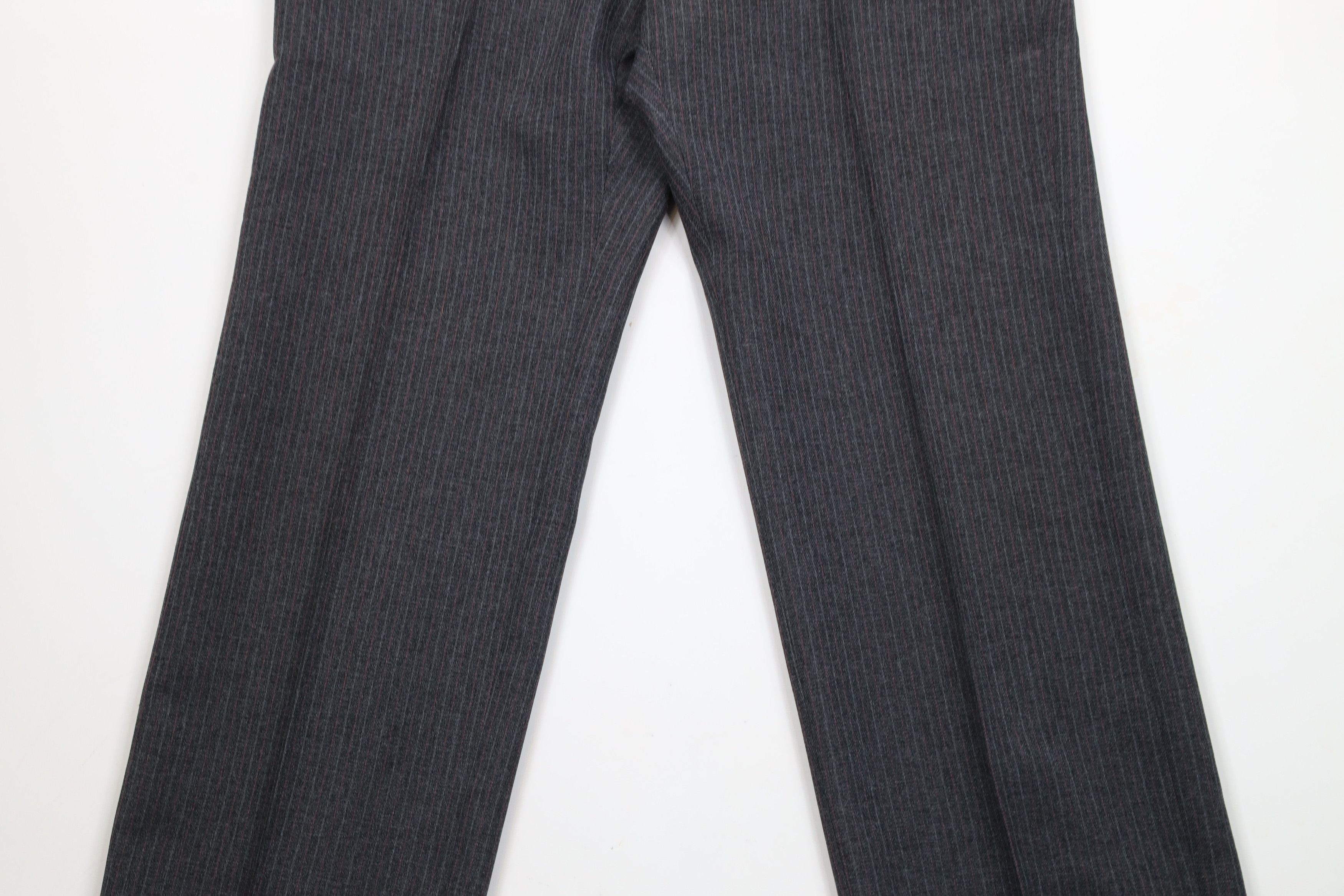 Vintage Vintage 70s Streetwear Wool Striped 2 Piece Wedding Suit Size 40R - 19 Thumbnail