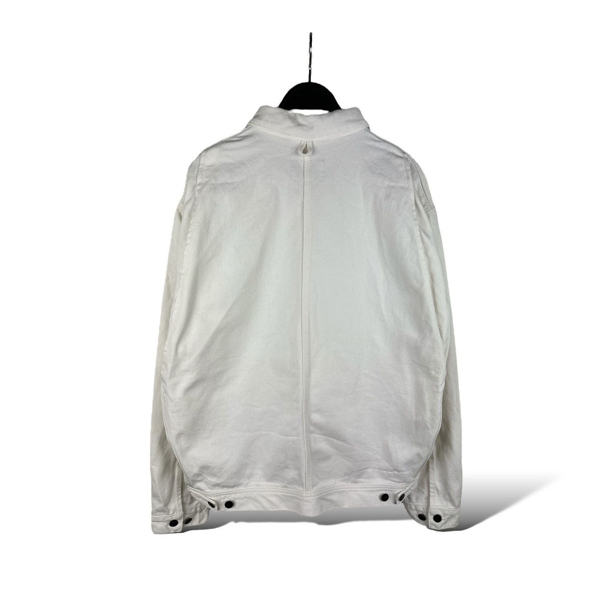 Carhartt Wip Carhartt WIP Saledo White Chore Jacket Canvas Button Front Size US XL / EU 56 / 4 - 16 Thumbnail