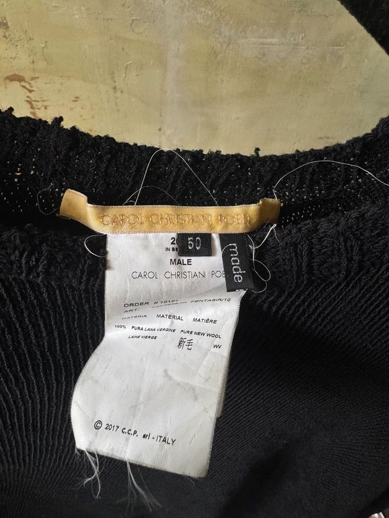 Carol Christian Poell Carol Christian Poell Metallic Sweater Size US L / EU 52-54 / 3 - 4 Thumbnail