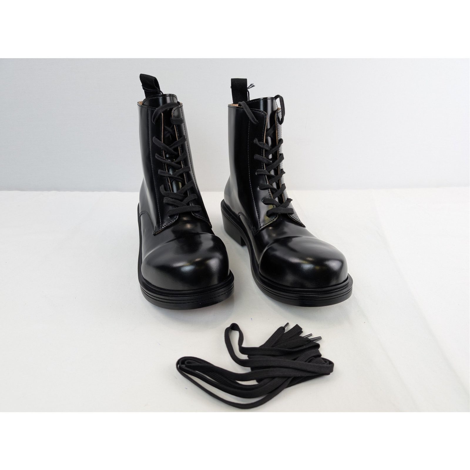 Bottega Veneta o1rshd1 Fireman Ankle Boots in Black Size US 10.5 / EU 43-44 - 6 Thumbnail
