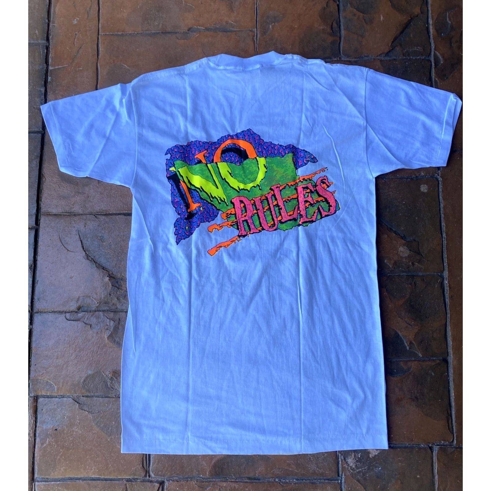 Vintage VINTAGE Signal No Rules Virgins Parody Comedy Funny T-Shirt Large White USA Shirt Mens Size US L / EU 52-54 / 3 - 3 Thumbnail
