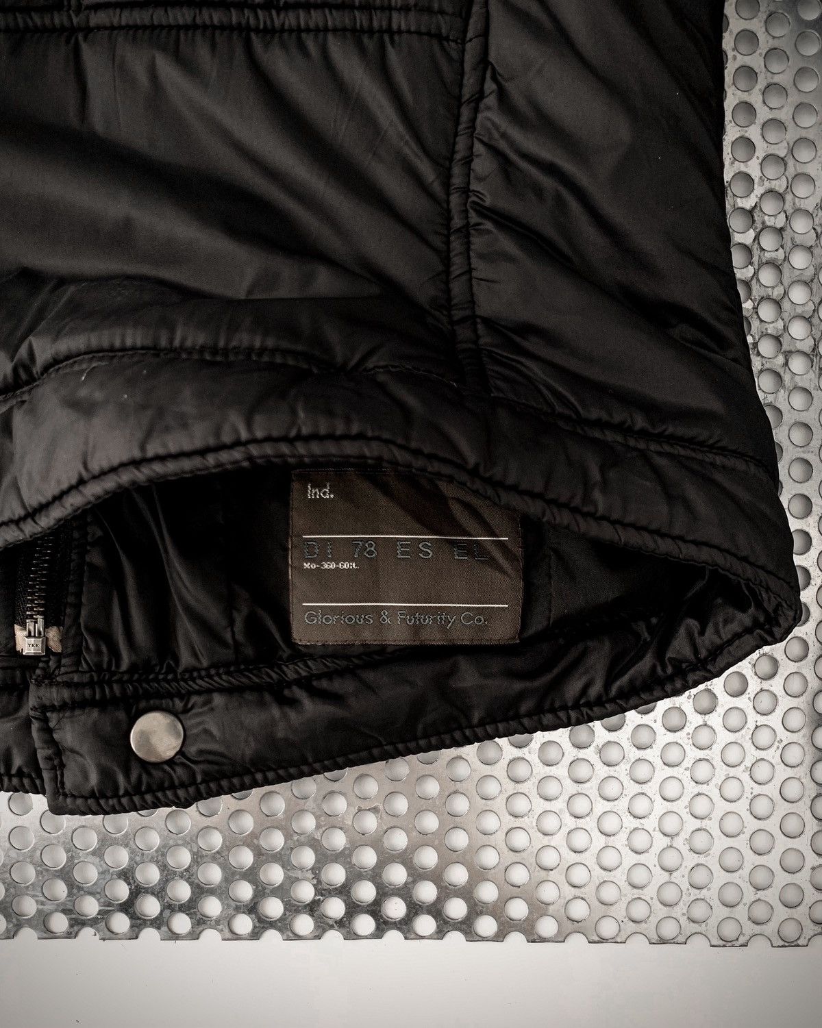 Diesel Black Gold Diesel Black Gold – Nocturnal Restraint Biker Jacket Size US M / EU 48-50 / 2 - 6 Thumbnail