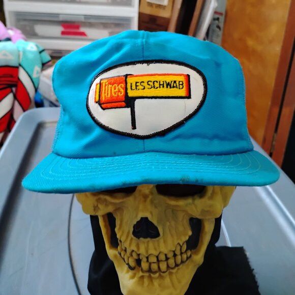 Other Vintage Louisville Les Schwab Tires Snap Trucker Hat Cap Size ONE SIZE - 1 Thumbnail