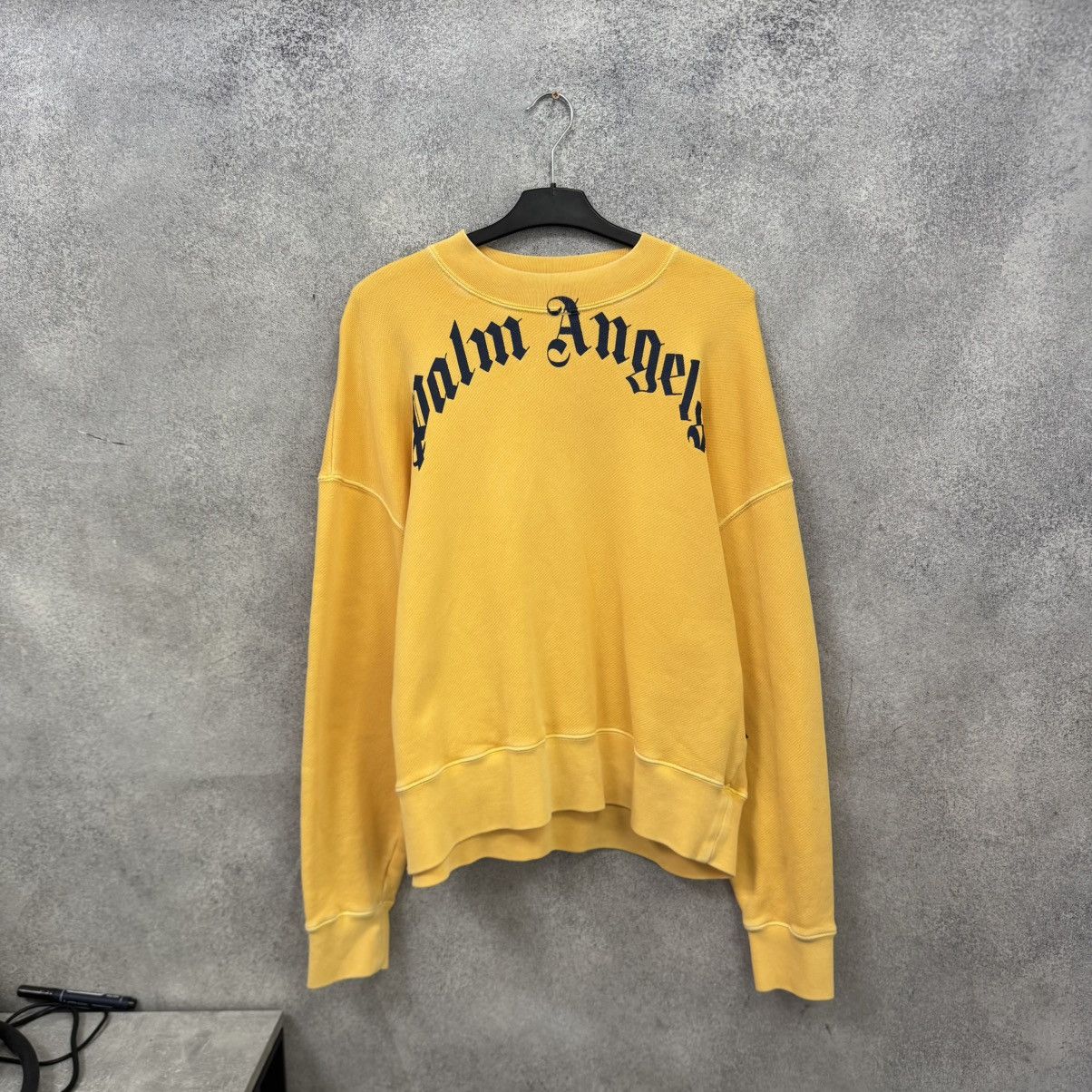 Palm Angels Palm Angels Sweatshirt yellow Size US S / EU 44-46 / 1 - 1 Thumbnail