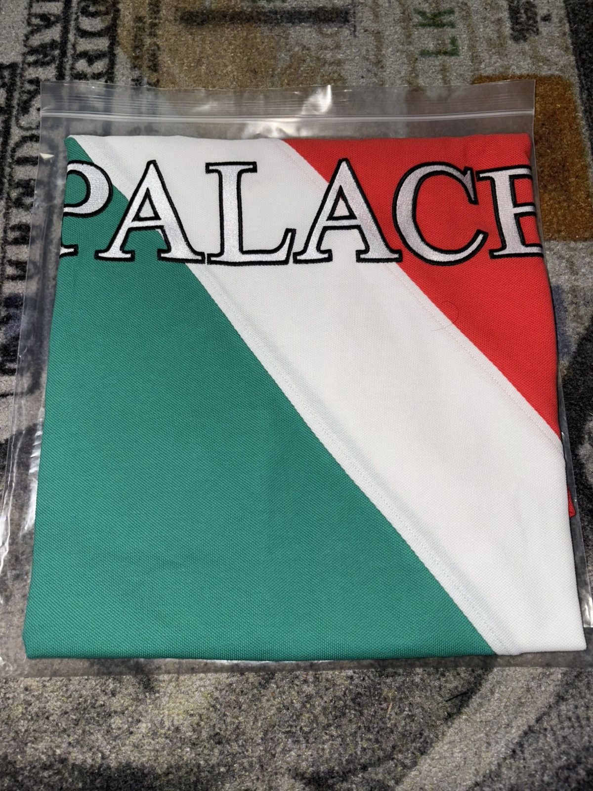 Palace Palace Geezer Polo Red Green Size US L / EU 52-54 / 3 - 2 Thumbnail