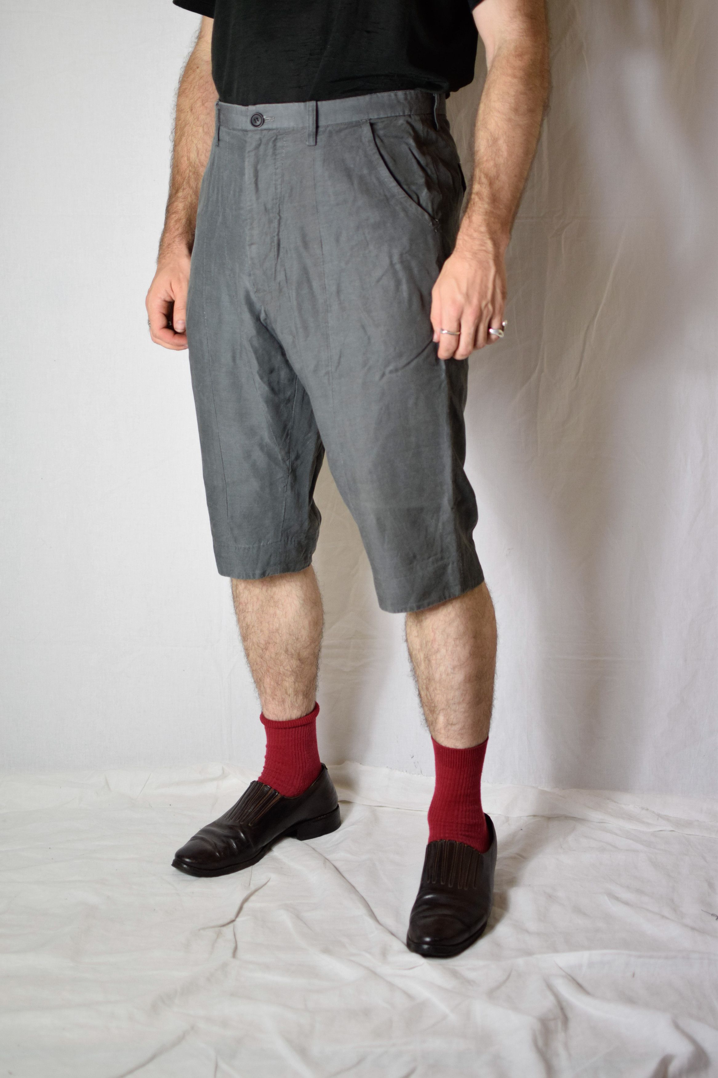 Julius SS13 'Vandalism' Cotton/Silk Harem Pants | Grailed