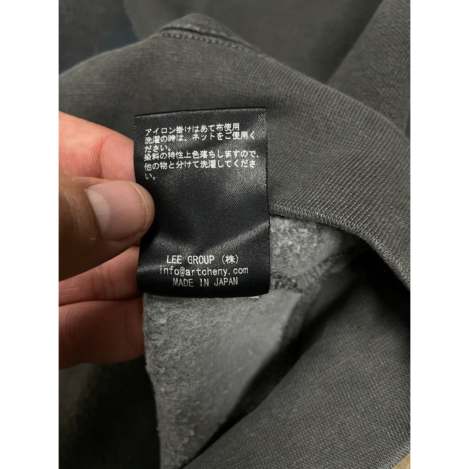 Other Artcheny Hoodie Grey Sculpture Used 4 (Large) Size US L / EU 52-54 / 3 - 4 Thumbnail