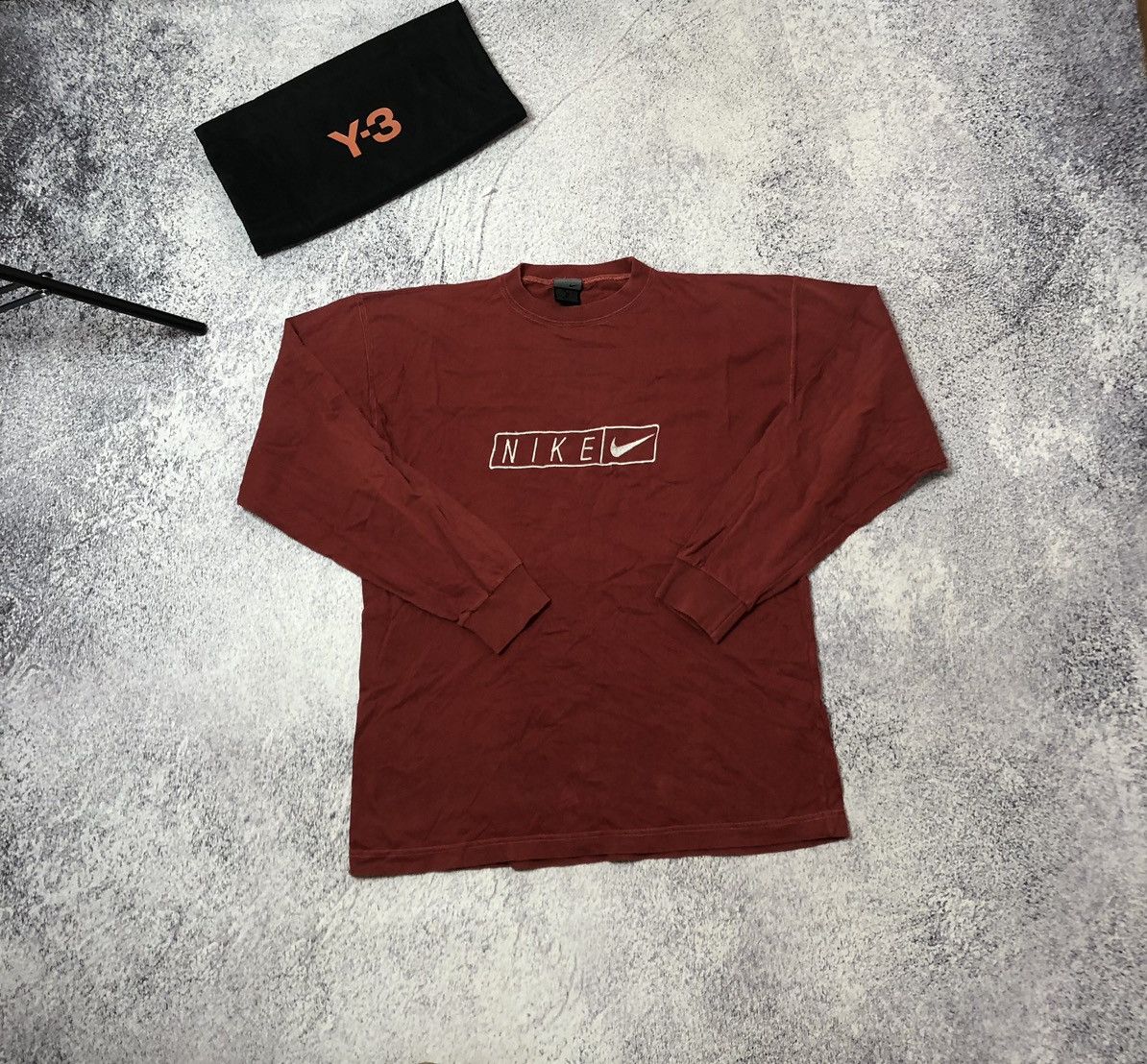 Nike × Nike ACG × Vintage Vintage long sleeve Nike size M y2k Size US M / EU 48-50 / 2 - 1 Thumbnail
