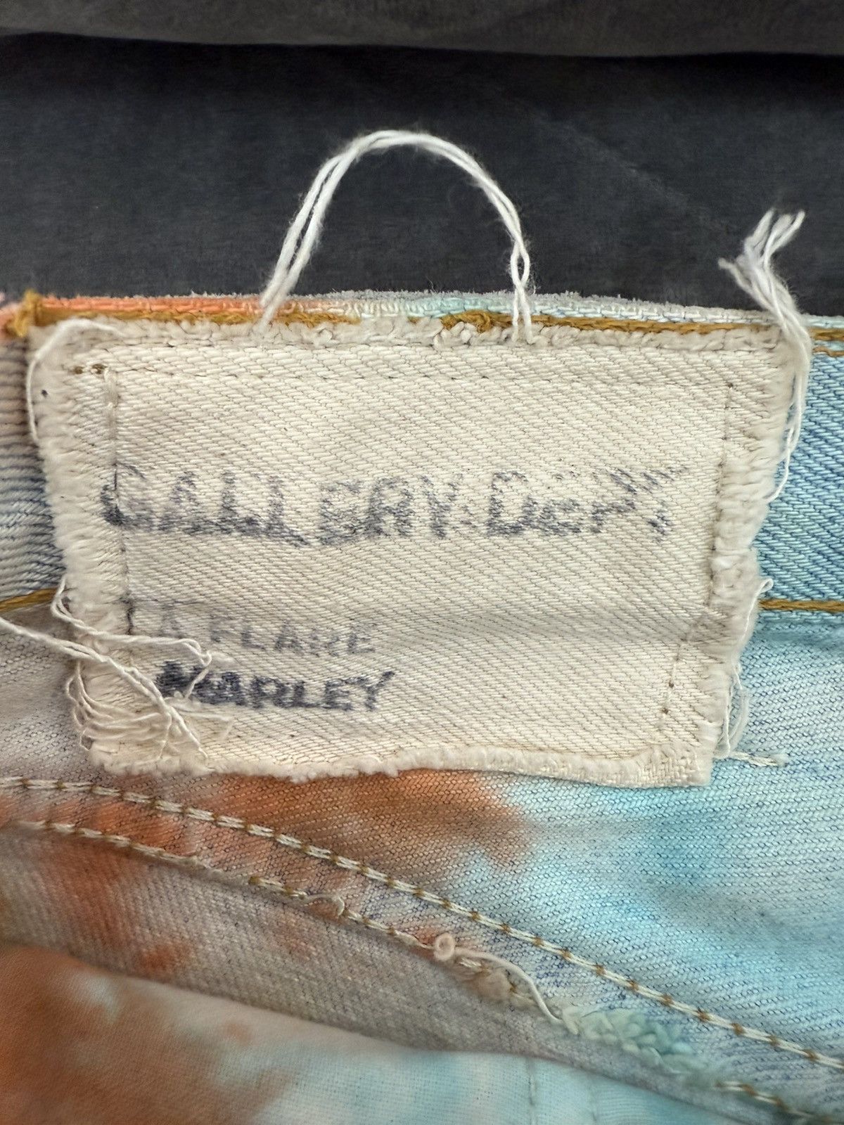 Gallery Dept. Gallery Dept. GG Tie Dye Flare Jeans Size US 32 / EU 48 - 11 Thumbnail