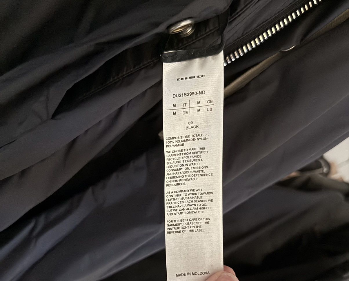 Rick Owens DRKSHDW BY RICK OWENS JUMBO FISHTAIL COAT Size US M / EU 48-50 / 2 - 11 Thumbnail