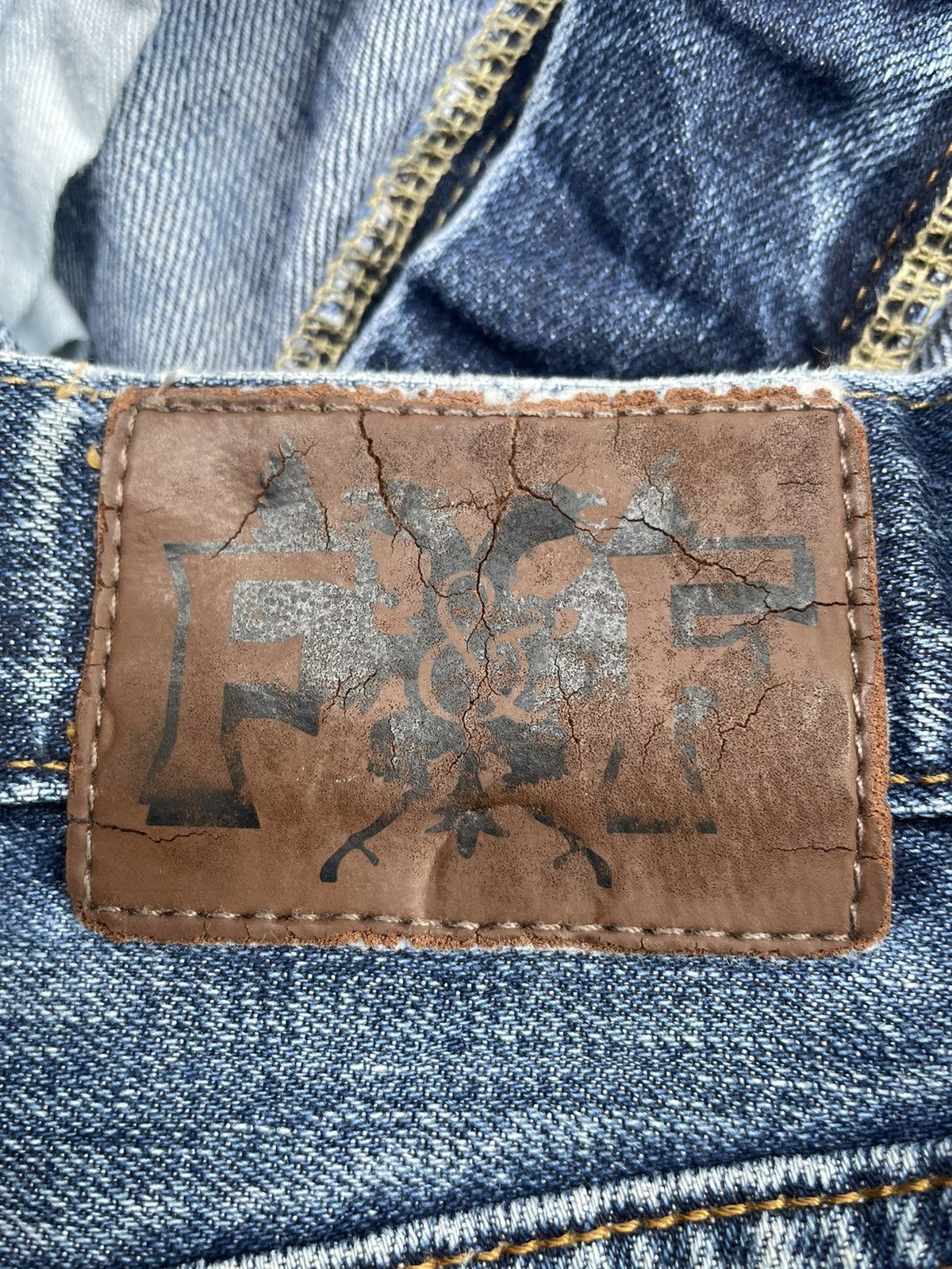 If Six Was Nine Vintage Fake And Fusion x UJ Denim Size US 31 - 12 Thumbnail