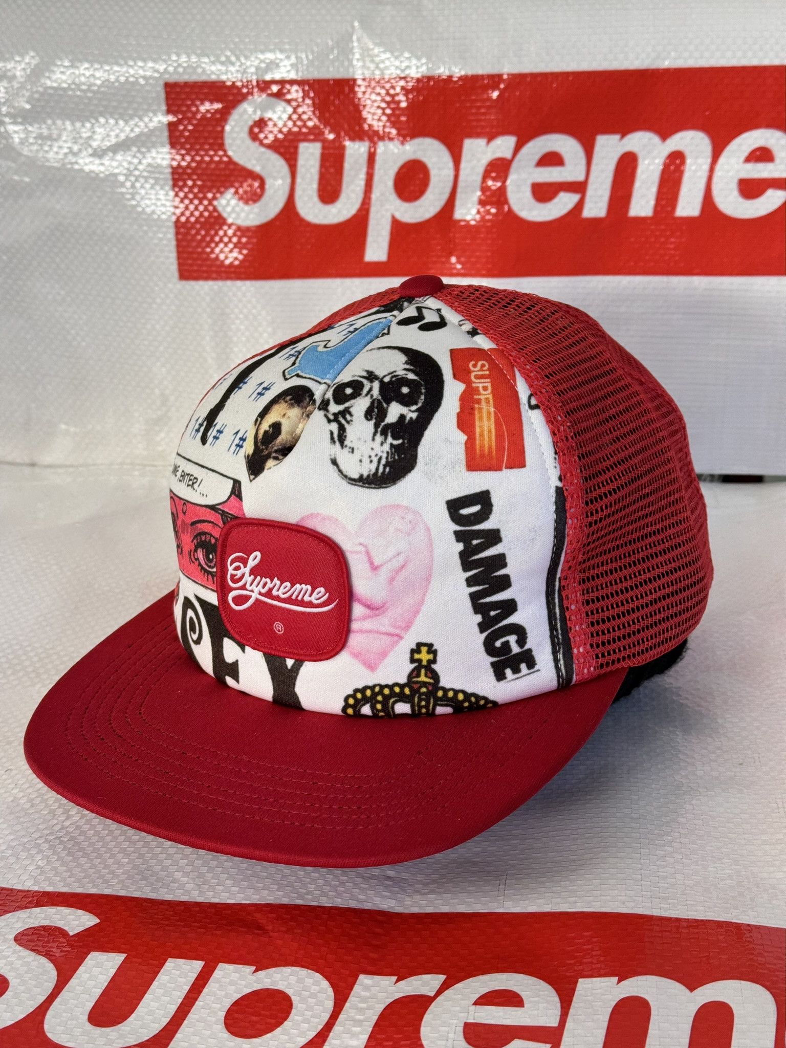 Supreme blood lust メッシュcap USA製 Supreme Blood Lust Mesh Back 5-Panel (SS19) - $40