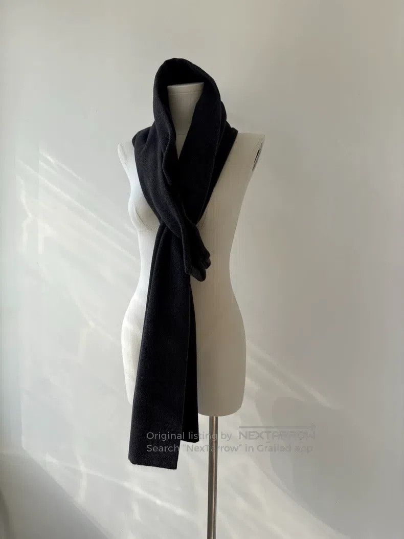 Yohji Yamamoto Yohji Yamamoto 05AW layered cashmere wool scarf Size ONE SIZE - 5 Thumbnail