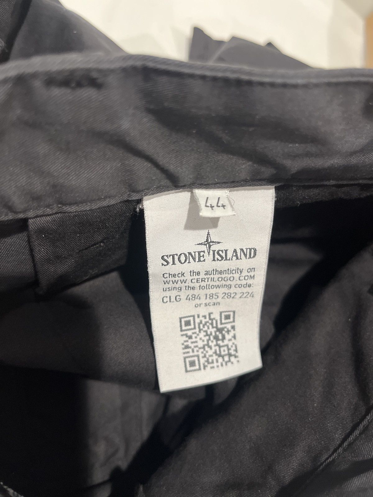 Stone Island Shadow Project SISP Ghost Black Cotton Pants Size US 30 / EU 46 - 12 Thumbnail