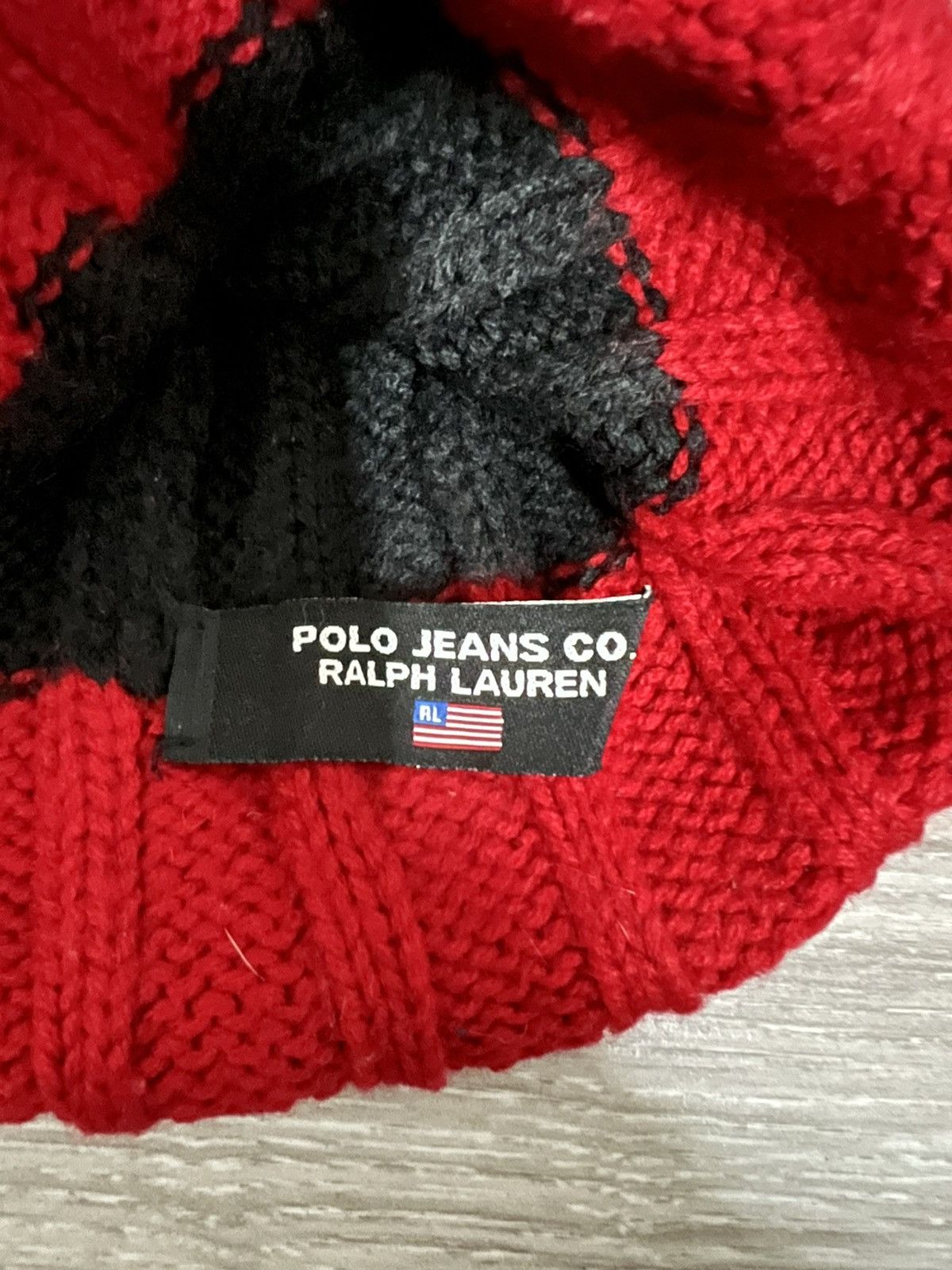 Polo Ralph Lauren Vintage polo Jeans Ralph Lauren Beanie Hat Size ONE SIZE - 6 Thumbnail